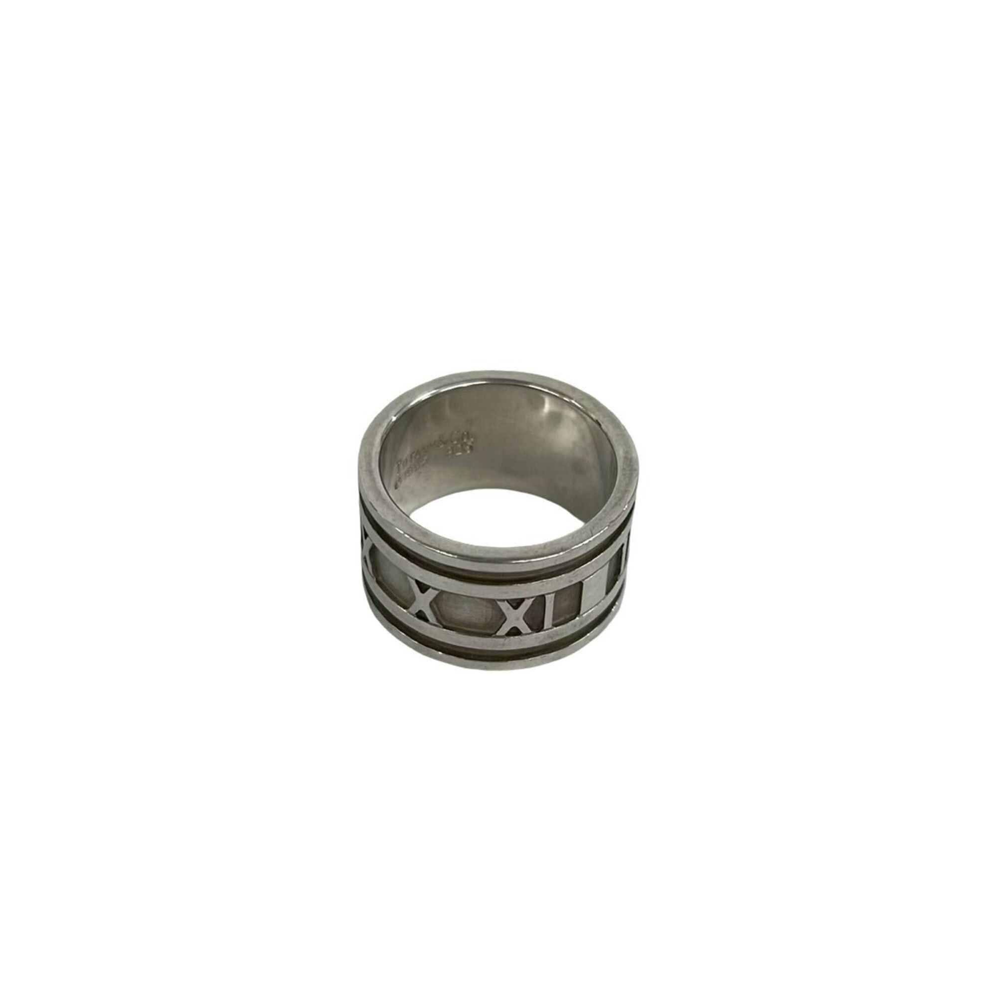 Tiffany & Co. TIFFANY&Co. Tiffany Wide Atlas Ring, Sterling Silver 925, Men's and Women's Accessory, Silver, 28017 Size ONE SIZE - 6 Thumbnail