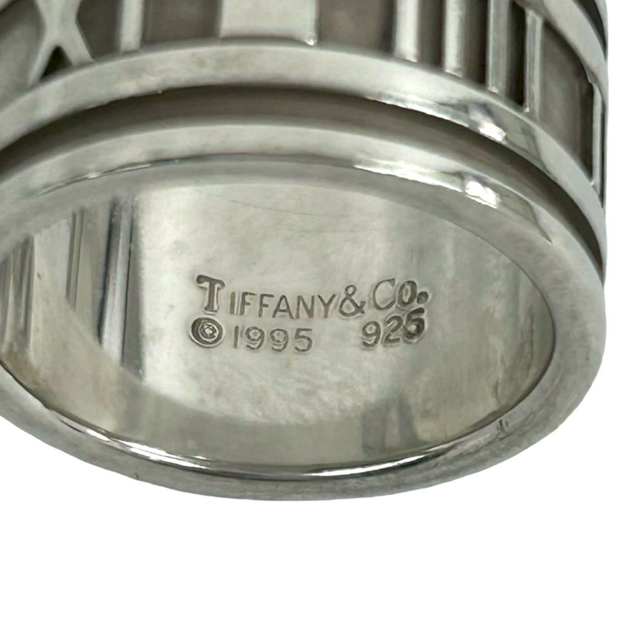 Tiffany & Co. TIFFANY&Co. Tiffany Wide Atlas Ring, Sterling Silver 925, Men's and Women's Accessory, Silver, 28017 Size ONE SIZE - 3 Thumbnail