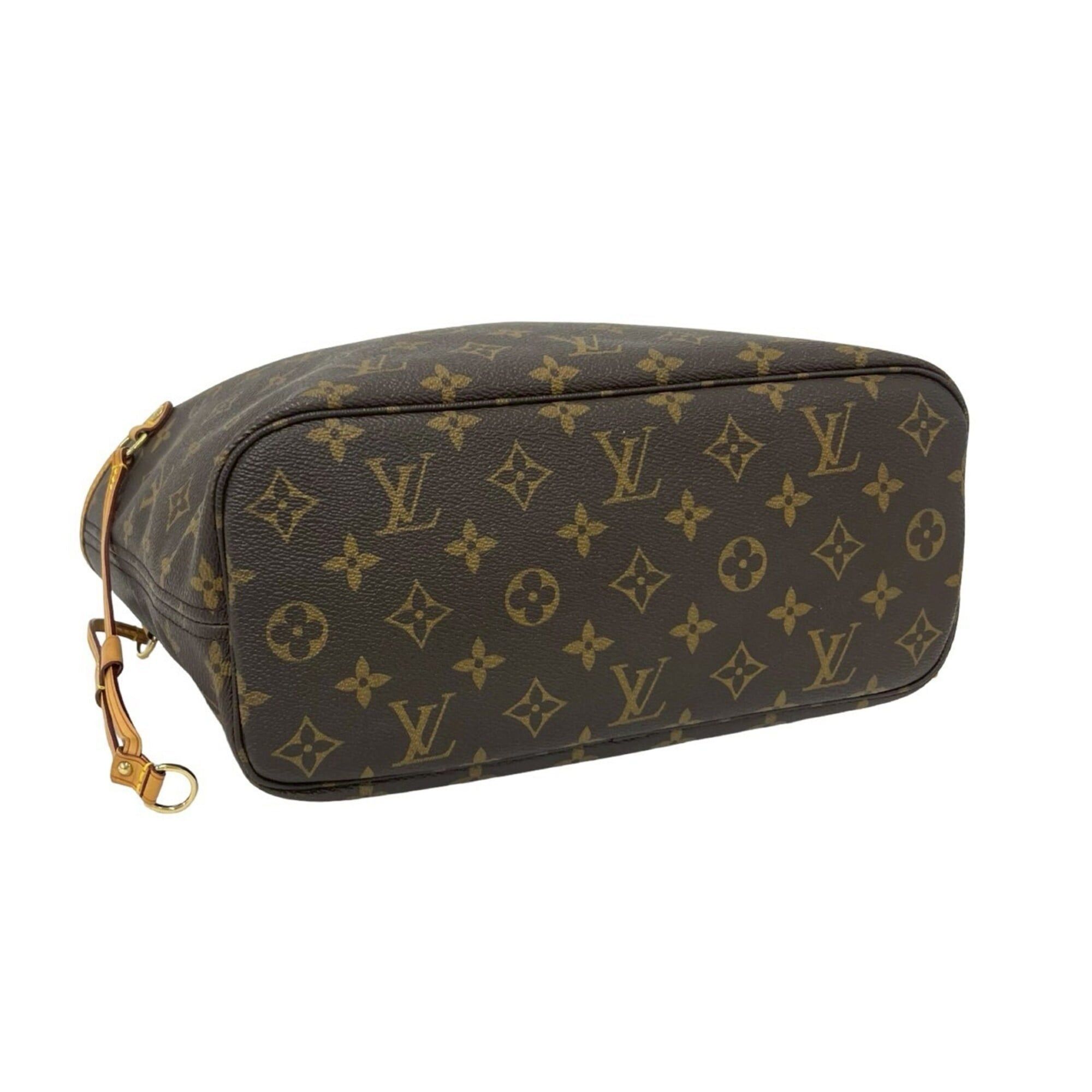 Louis Vuitton LOUIS VUITTON Neverfull PM Monogram Leather Tote Bag Handbag Brown 19971 Size ONE SIZE - 7 Thumbnail