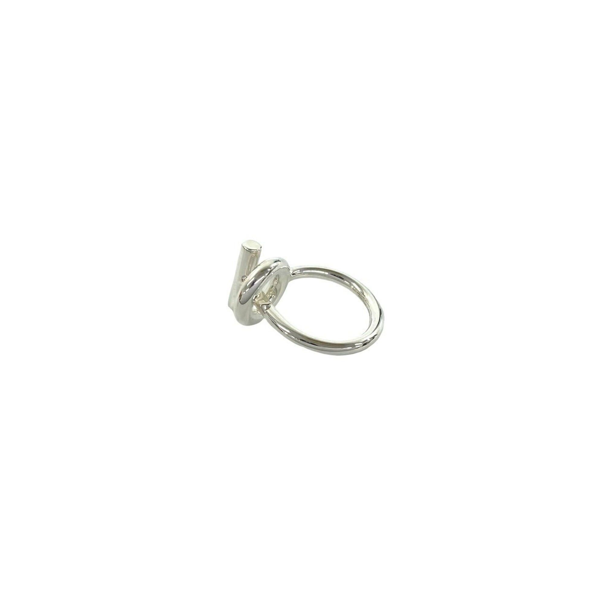 Hermes HERMES Echappé Ring, Sterling Silver 925, Men's Accessory, Silver, Item Number 37584 Size ONE SIZE - 4 Thumbnail
