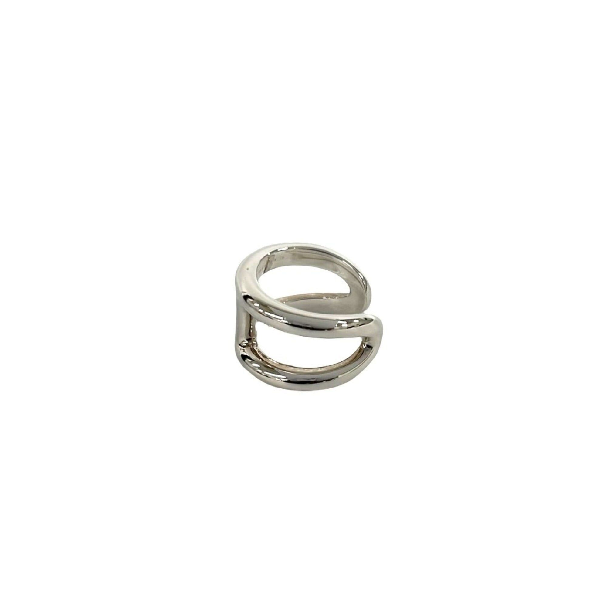 Hermes HERMES Osmo's GM Ring, Sterling Silver 925, Accessory, Men's & Women's, Silver, 84546 Size ONE SIZE - 6 Thumbnail