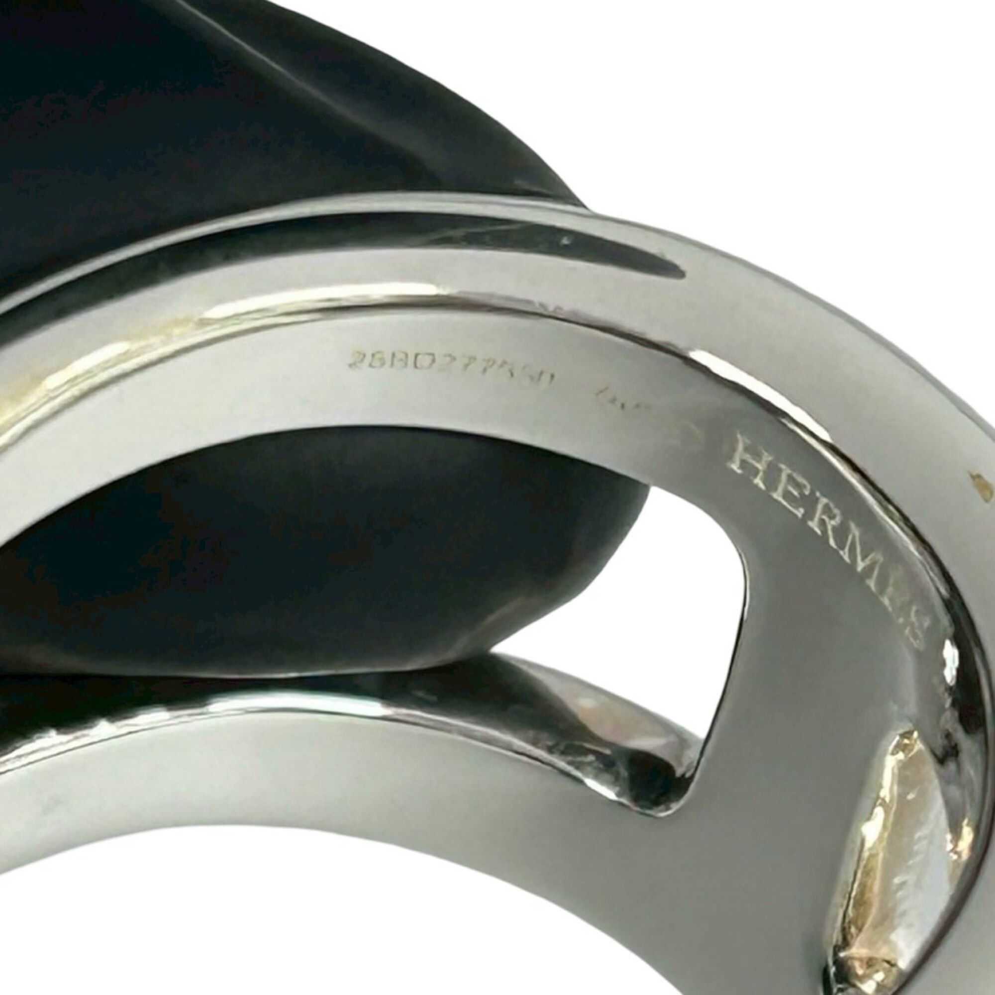Hermes HERMES Osmo's GM Ring, Sterling Silver 925, Accessory, Men's & Women's, Silver, 84546 Size ONE SIZE - 4 Thumbnail