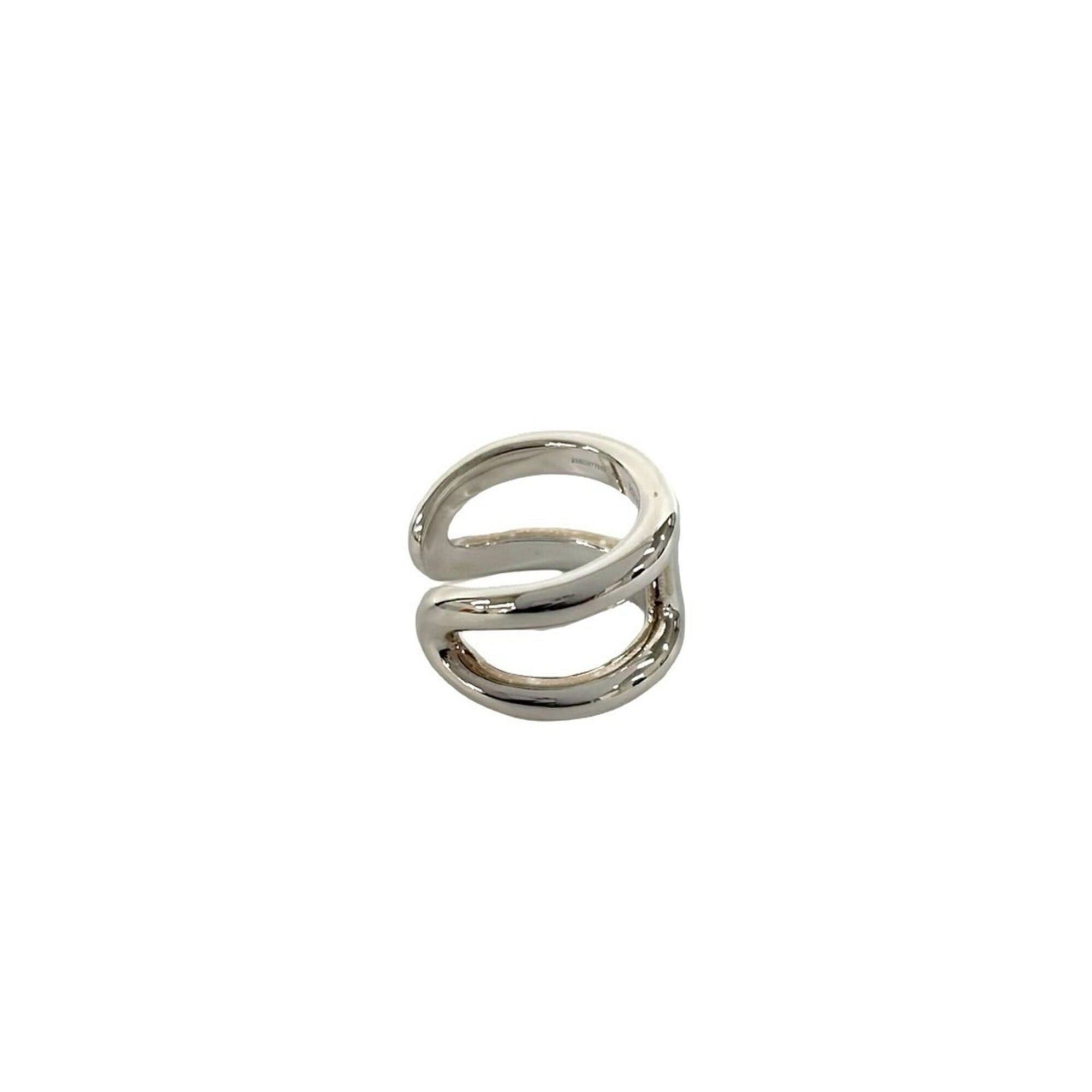 Hermes HERMES Osmo's GM Ring, Sterling Silver 925, Accessory, Men's & Women's, Silver, 84546 Size ONE SIZE - 5 Thumbnail