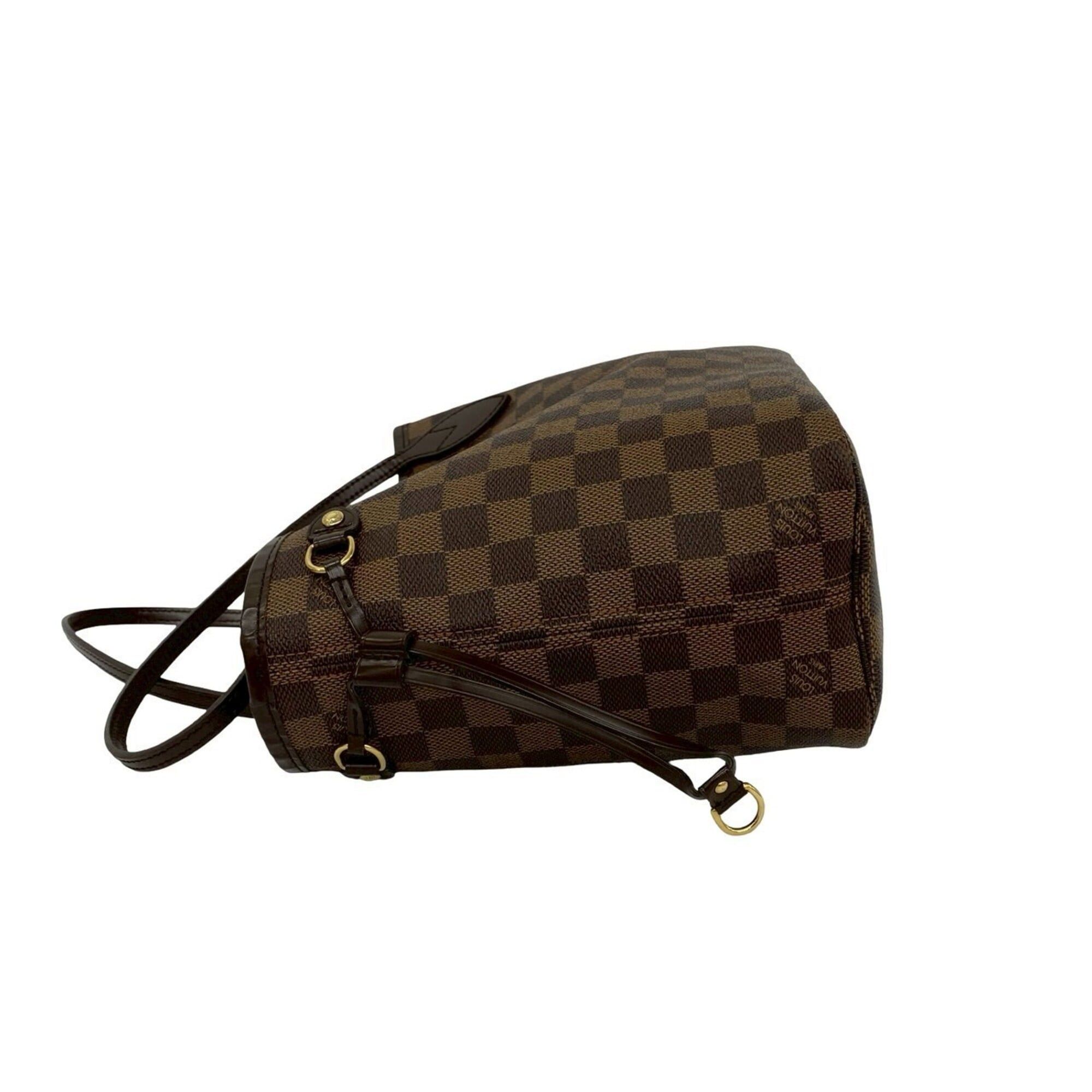 Louis Vuitton LOUIS VUITTON Neverfull PM Damier Pattern Leather Tote Bag Handbag Brown 19543 Size ONE SIZE - 5 Thumbnail
