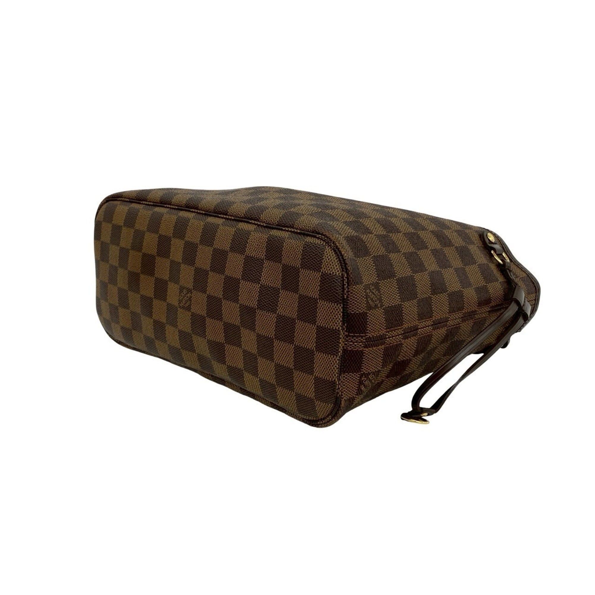 Louis Vuitton LOUIS VUITTON Neverfull PM Damier Pattern Leather Tote Bag Handbag Brown 19543 Size ONE SIZE - 8 Thumbnail