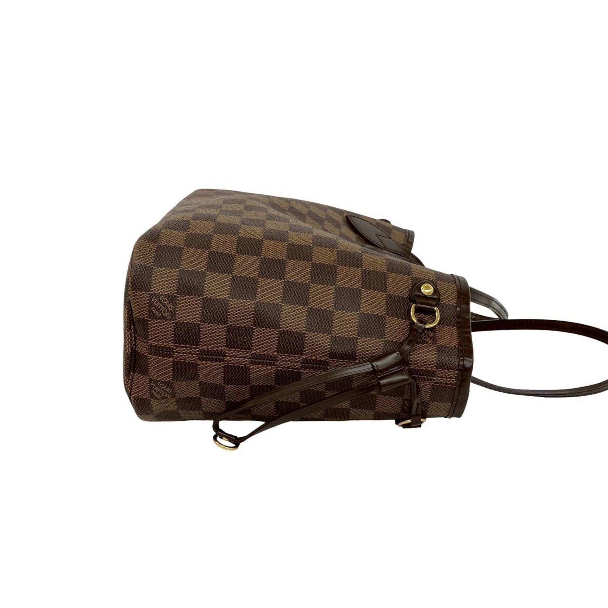Louis Vuitton LOUIS VUITTON Neverfull PM Damier Pattern Leather Tote Bag Handbag Brown 19543 Size ONE SIZE - 6 Thumbnail