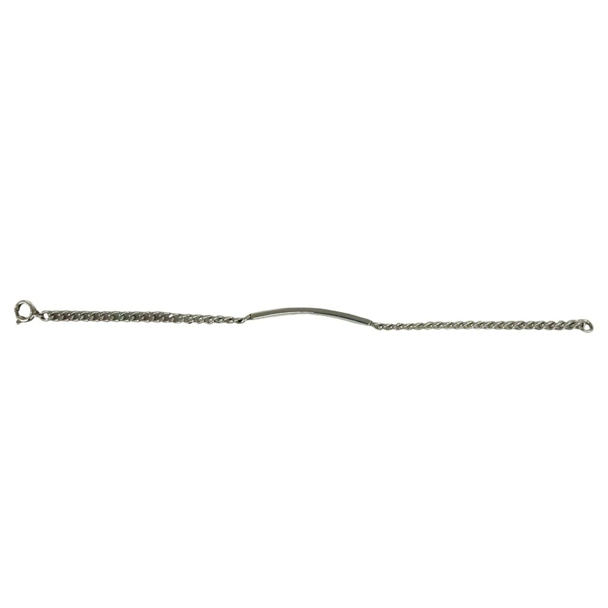 Tiffany & Co. TIFFANY&Co. Tiffany ID Bracelet, Sterling Silver 925, Chain Accessory, 702-1 Size ONE SIZE - 5 Thumbnail