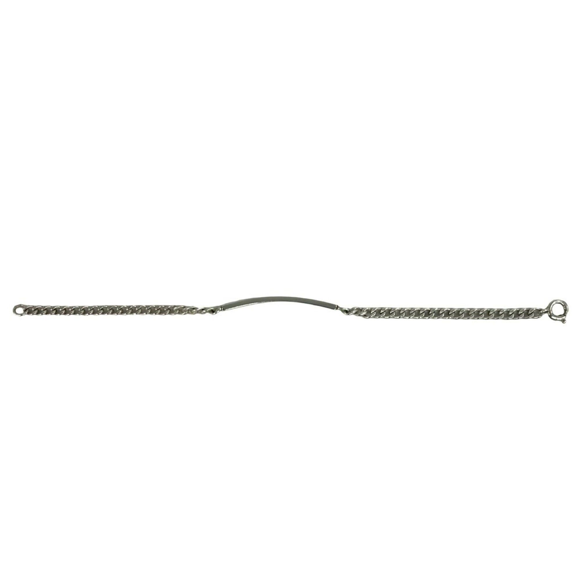 Tiffany & Co. TIFFANY&Co. Tiffany ID Bracelet, Sterling Silver 925, Chain Accessory, 702-1 Size ONE SIZE - 6 Thumbnail