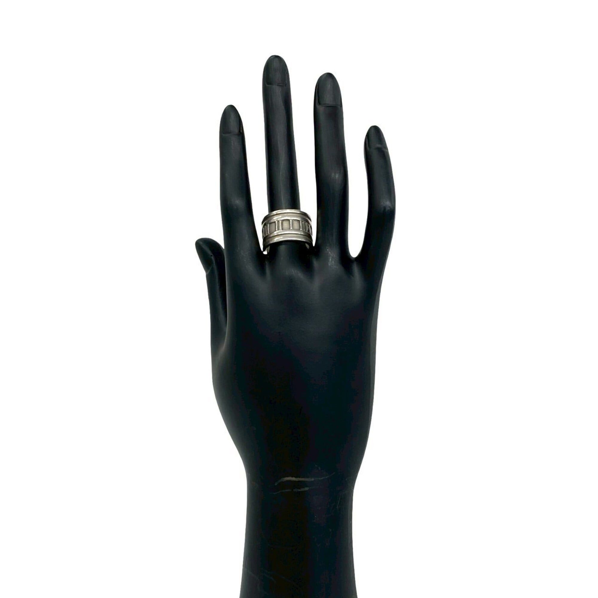 Tiffany & Co. TIFFANY&Co. Tiffany Wide Atlas Ring, Sterling Silver 925, Accessory, Silver, 38563 Size ONE SIZE - 2 Thumbnail