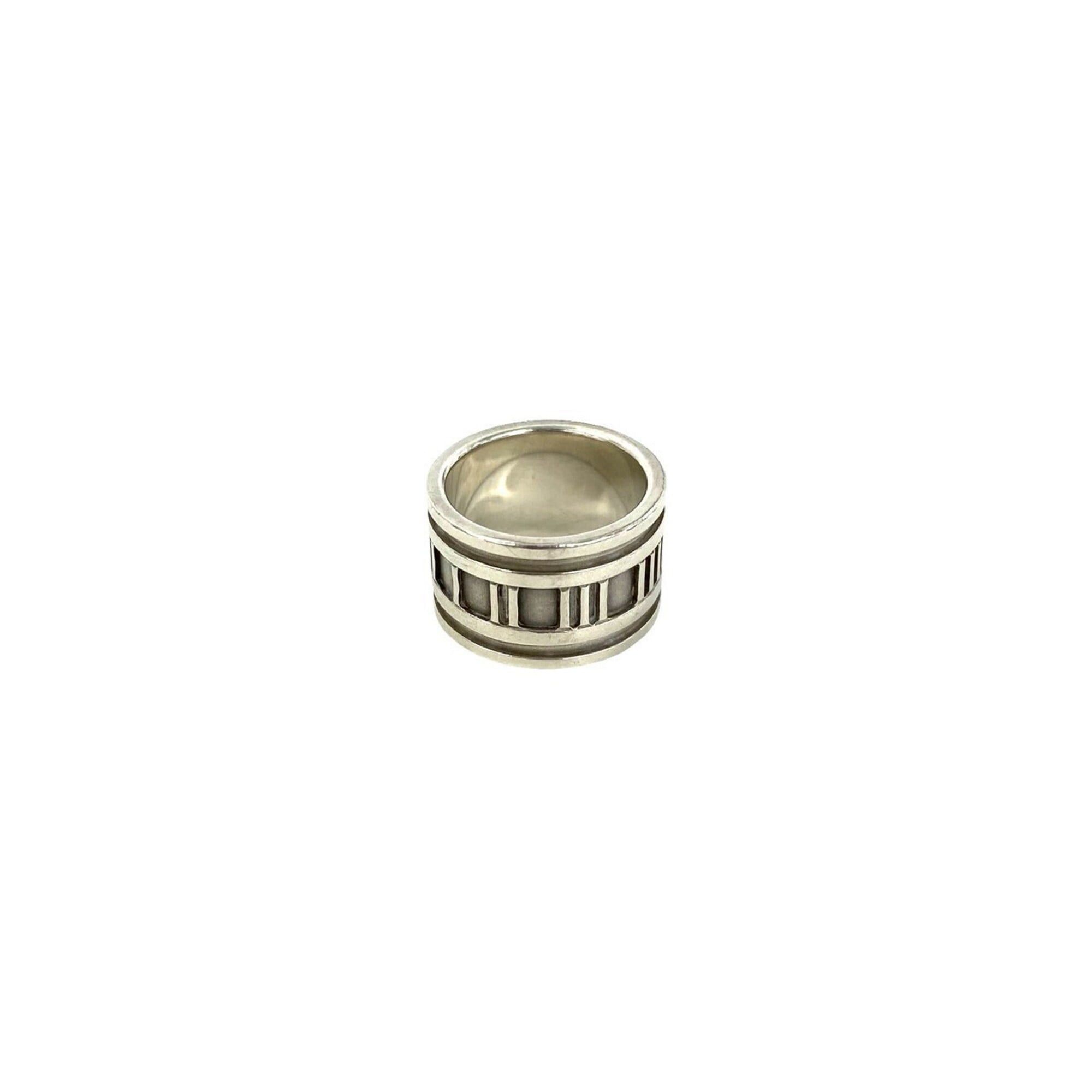 Tiffany & Co. TIFFANY&Co. Tiffany Wide Atlas Ring, Sterling Silver 925, Accessory, Silver, 38563 Size ONE SIZE - 4 Thumbnail