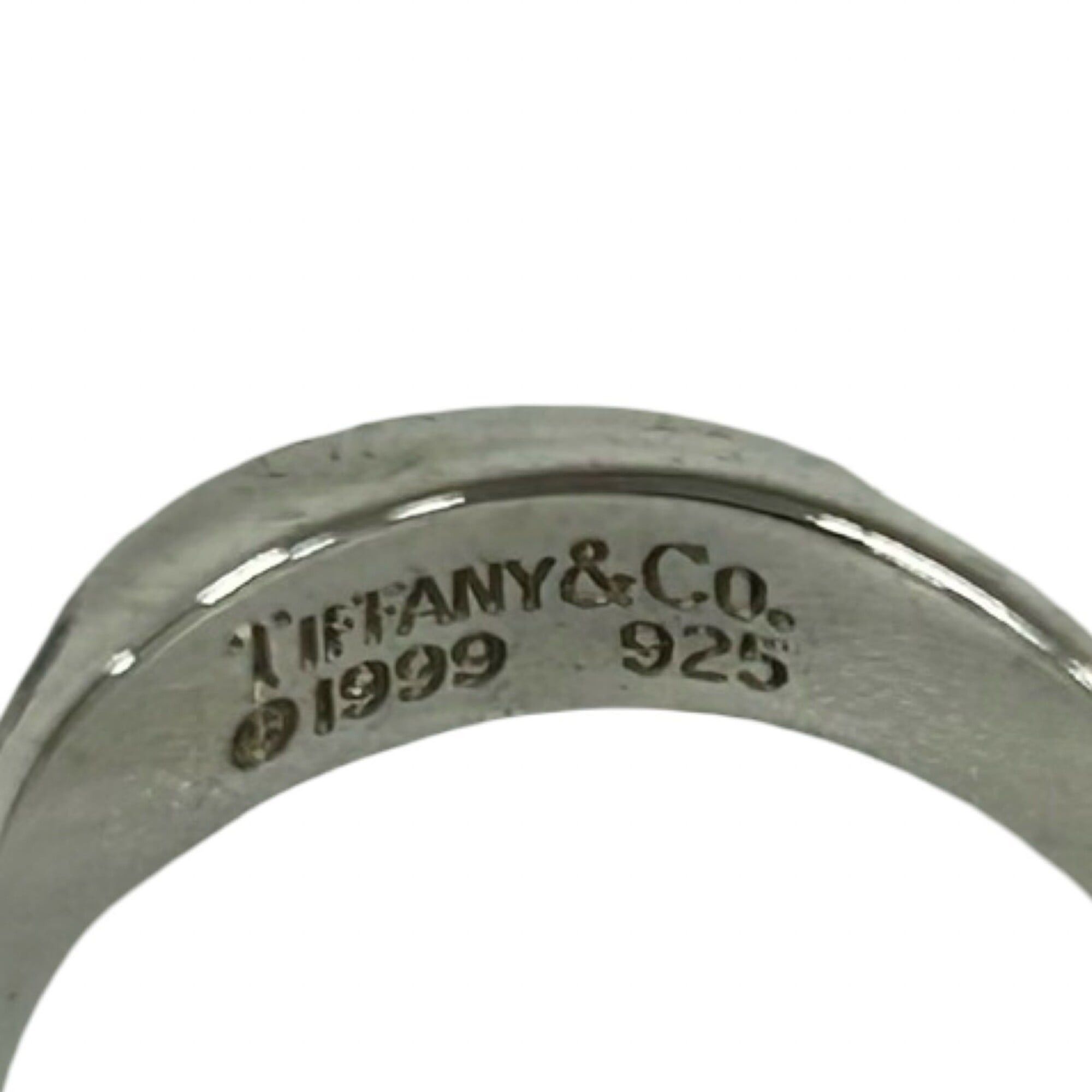 Tiffany & Co. TIFFANY&Co. Tiffany Knife Edge Ring, Sterling Silver 925, Women's Jewelry, Silver, b0501 Size ONE SIZE - 3 Thumbnail