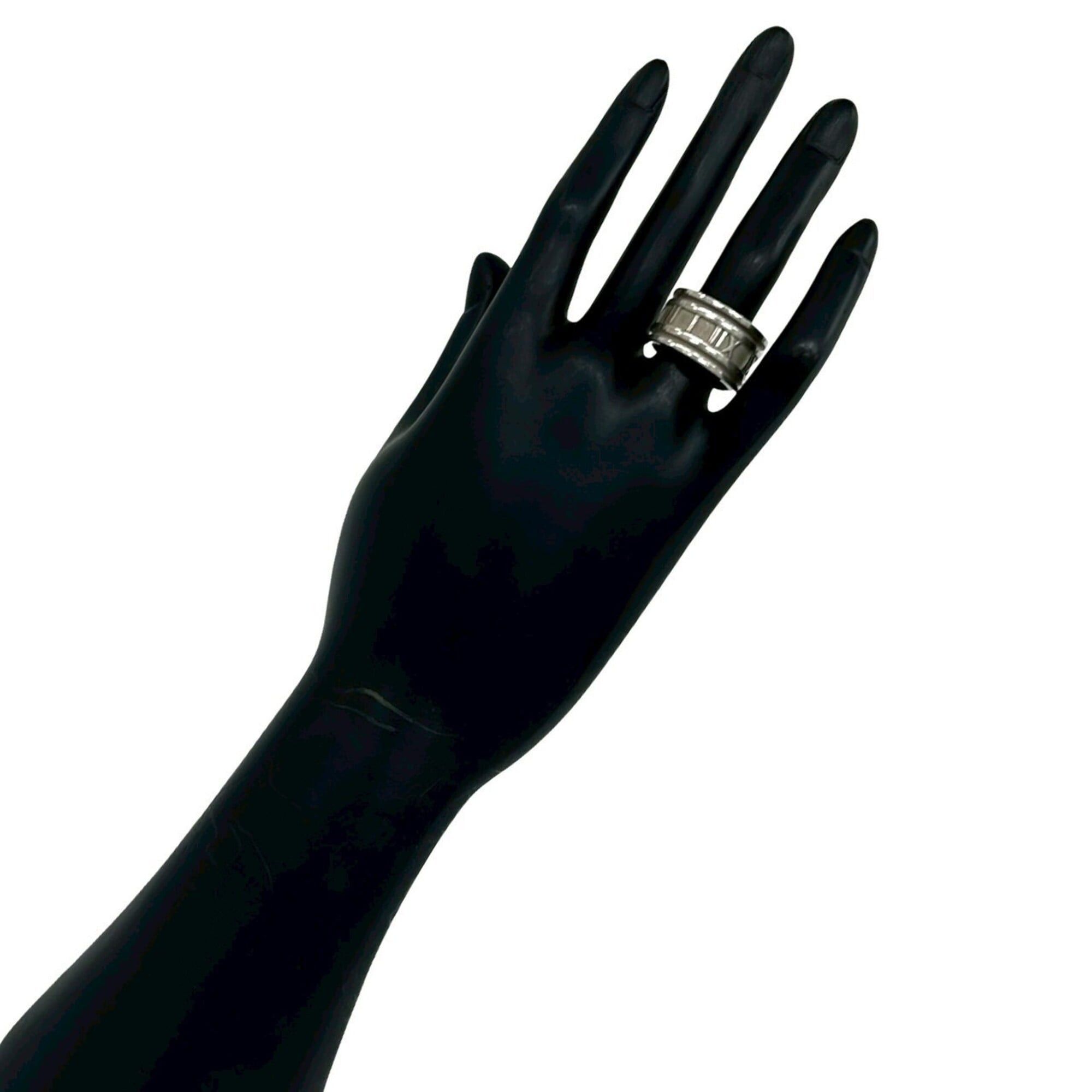 Tiffany & Co. TIFFANY&Co. Tiffany Vintage Wide Atlas Ring, Sterling Silver 925, Accessory, Men's & Women's, Item No. 27884 Size ONE SIZE - 2 Thumbnail