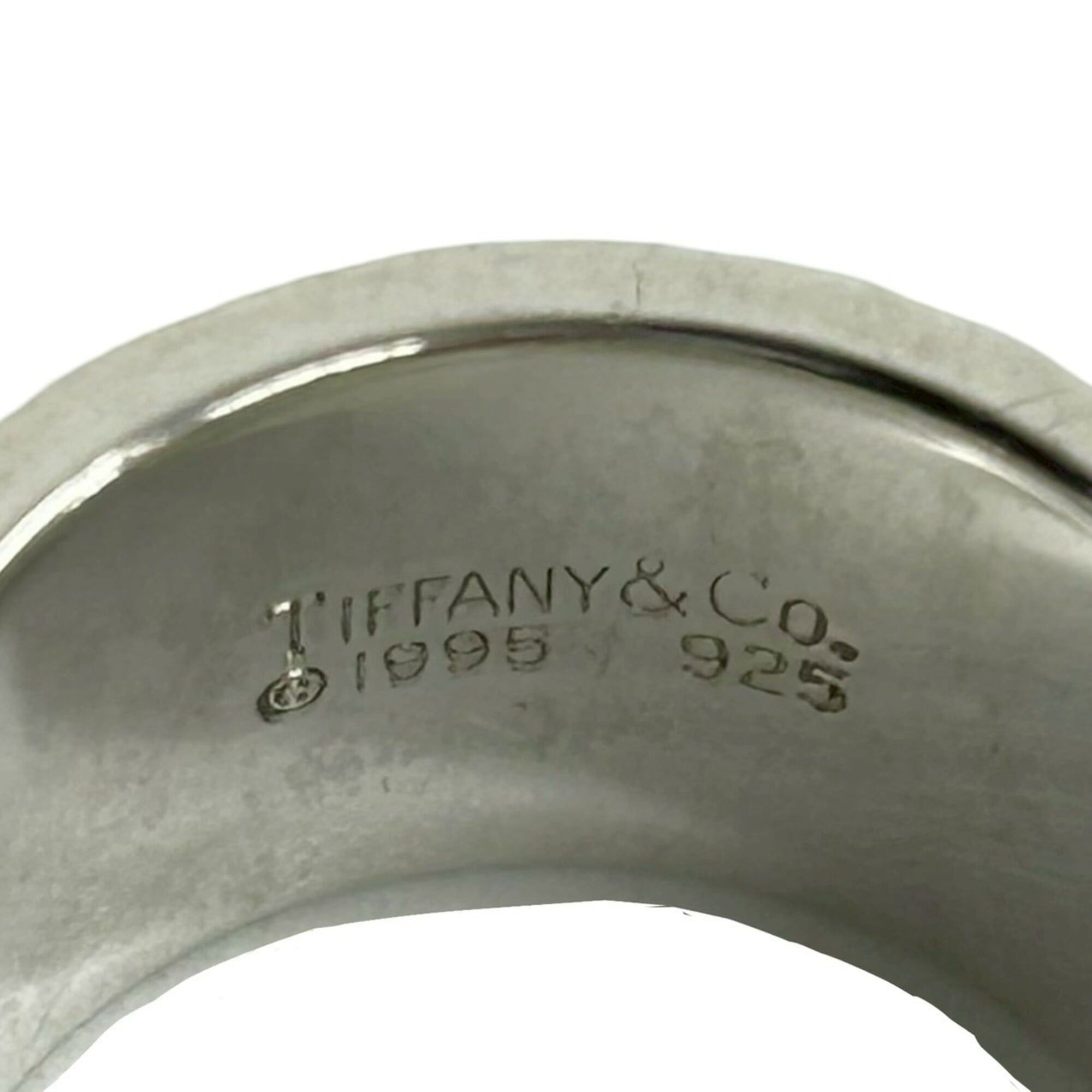 Tiffany & Co. TIFFANY&Co. Tiffany Vintage Wide Atlas Ring, Sterling Silver 925, Accessory, Men's & Women's, Item No. 27884 Size ONE SIZE - 3 Thumbnail