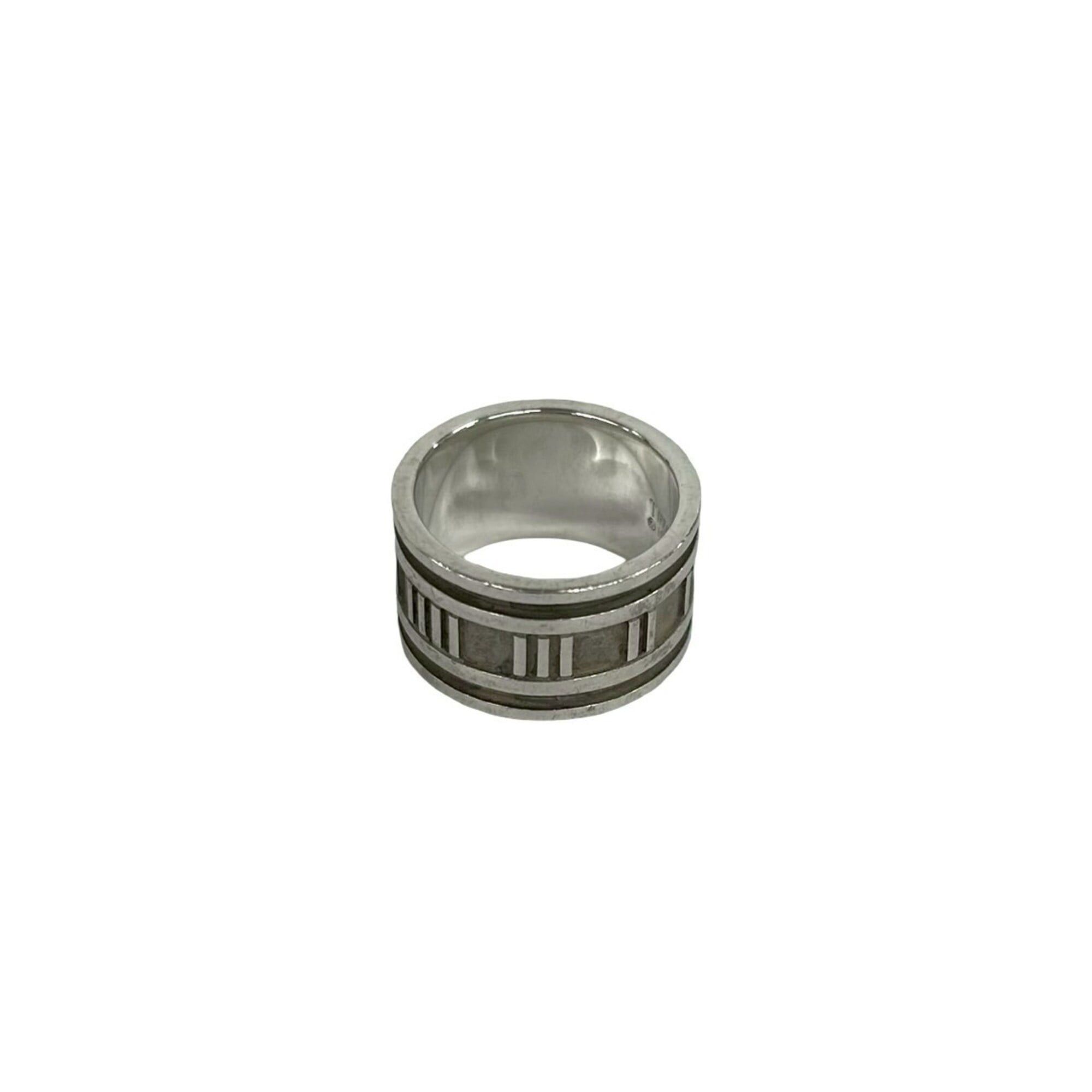 Tiffany & Co. TIFFANY&Co. Tiffany Vintage Wide Atlas Ring, Sterling Silver 925, Accessory, Men's & Women's, Item No. 27884 Size ONE SIZE - 5 Thumbnail