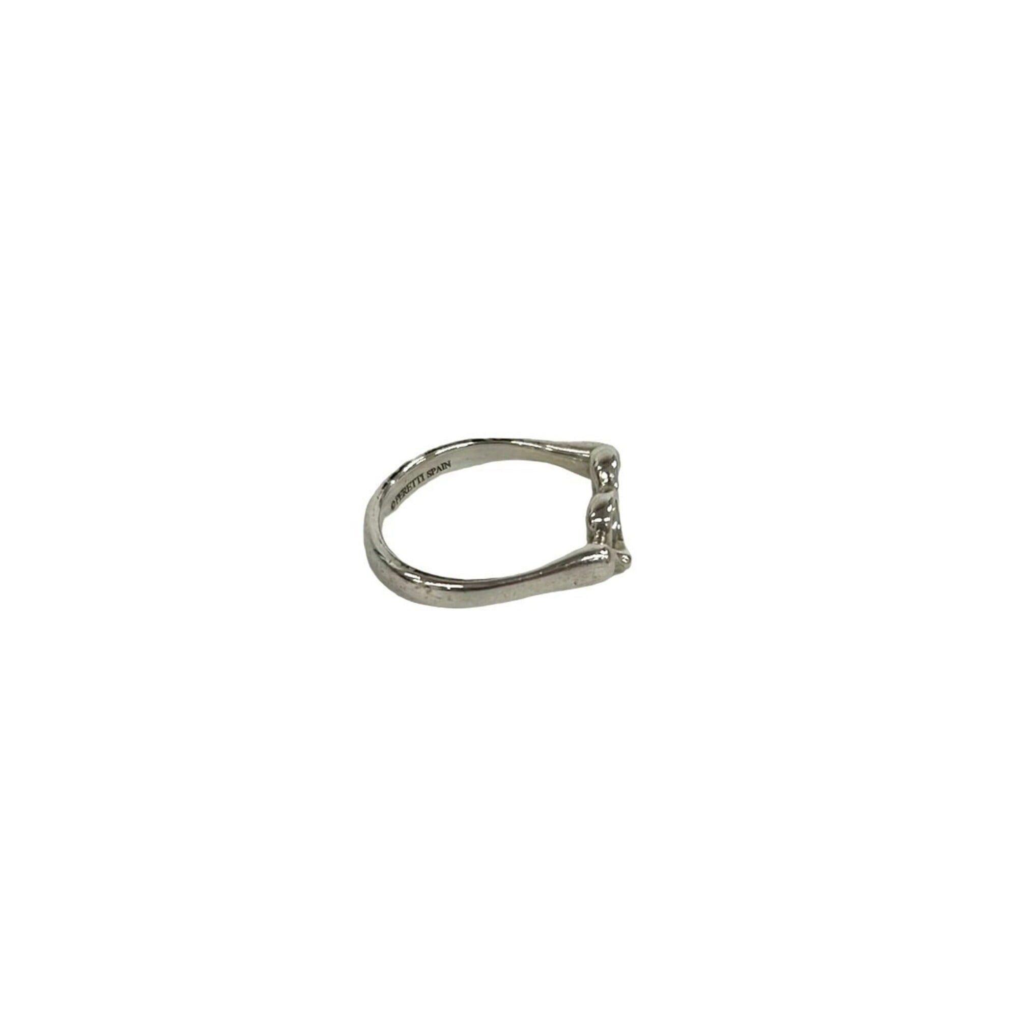 Tiffany & Co. TIFFANY&Co. Tiffany Open Heart Ring, Sterling Silver 925, Women's Accessory, Item Number 25624 Size ONE SIZE - 6 Thumbnail