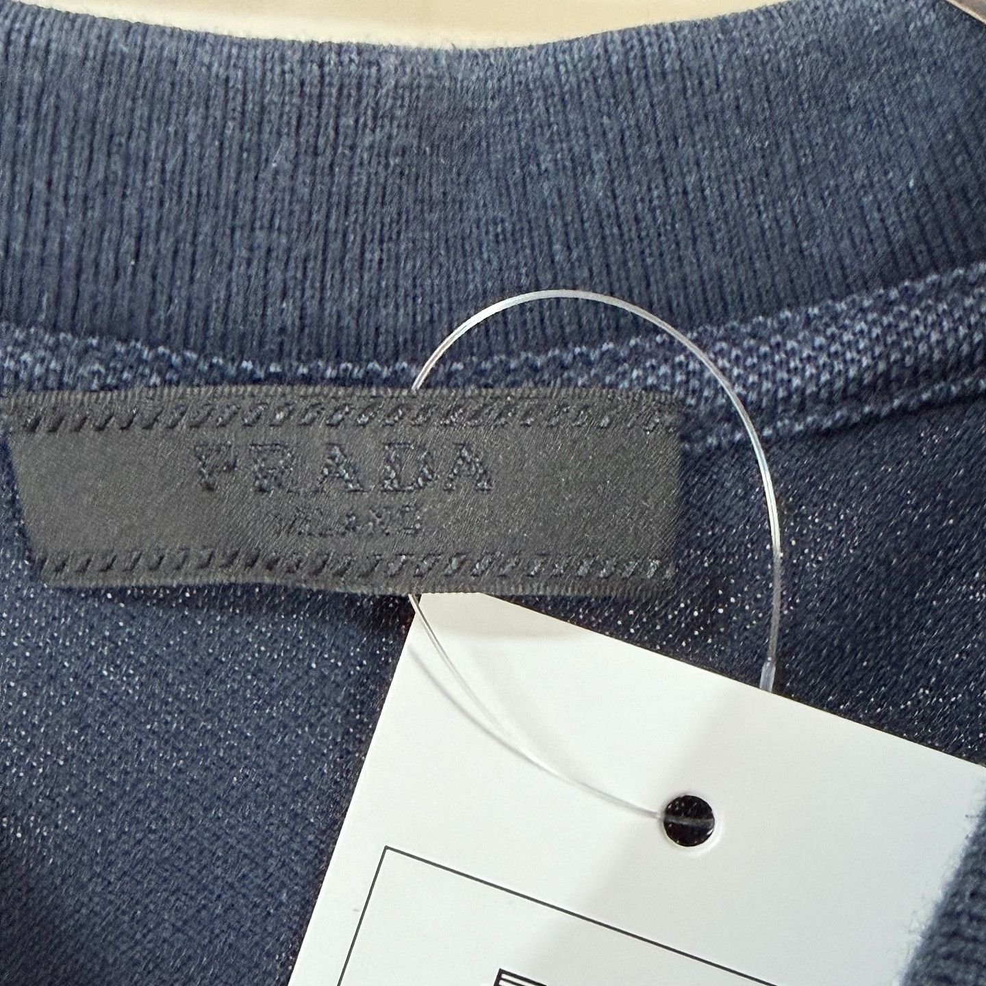 Prada Prada Striped Collar Polo Shirt Size L Size US L / EU 52-54 / 3 - 3 Thumbnail