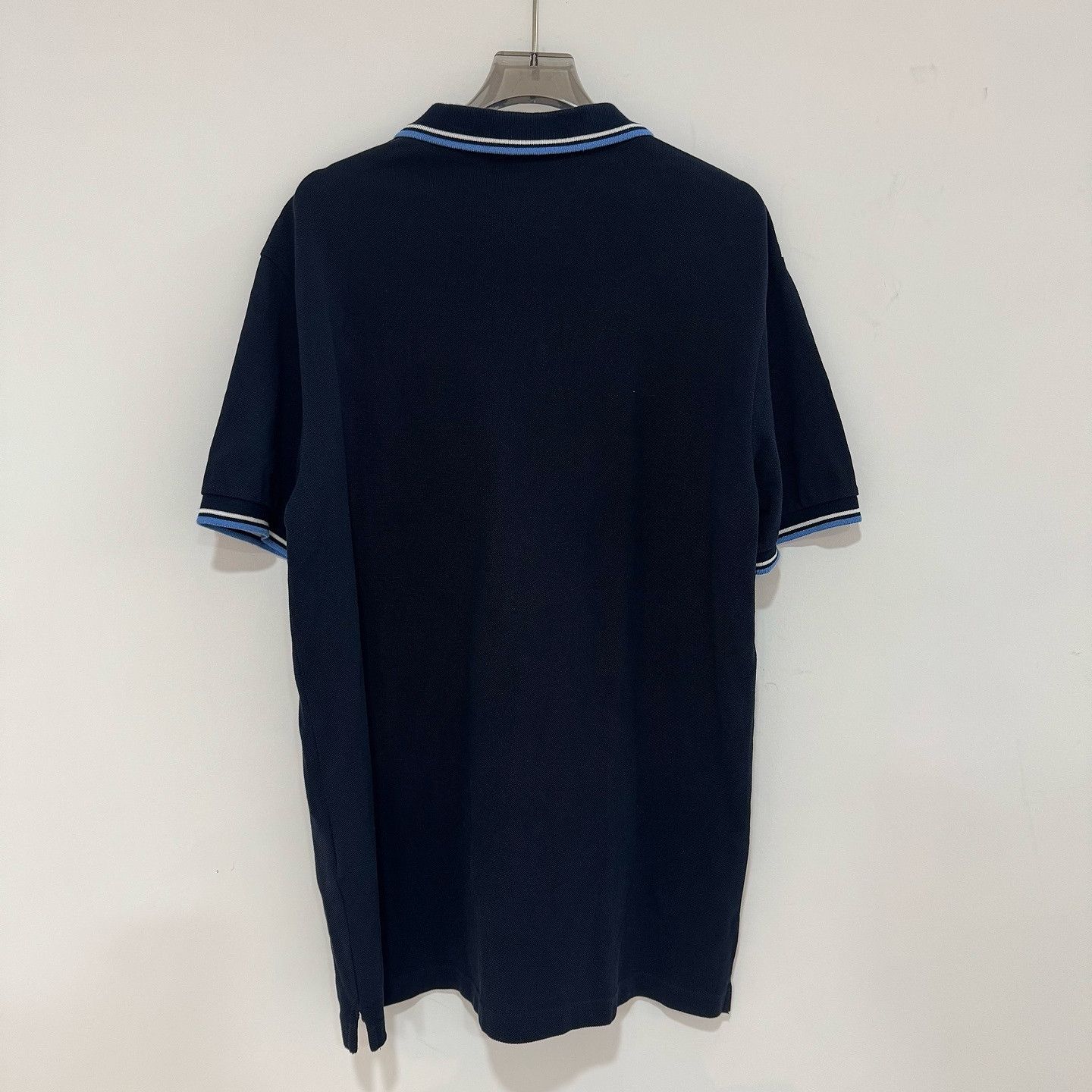 Prada Prada Striped Trim Polo Shirt XL Size US XL / EU 56 / 4 - 2 Thumbnail