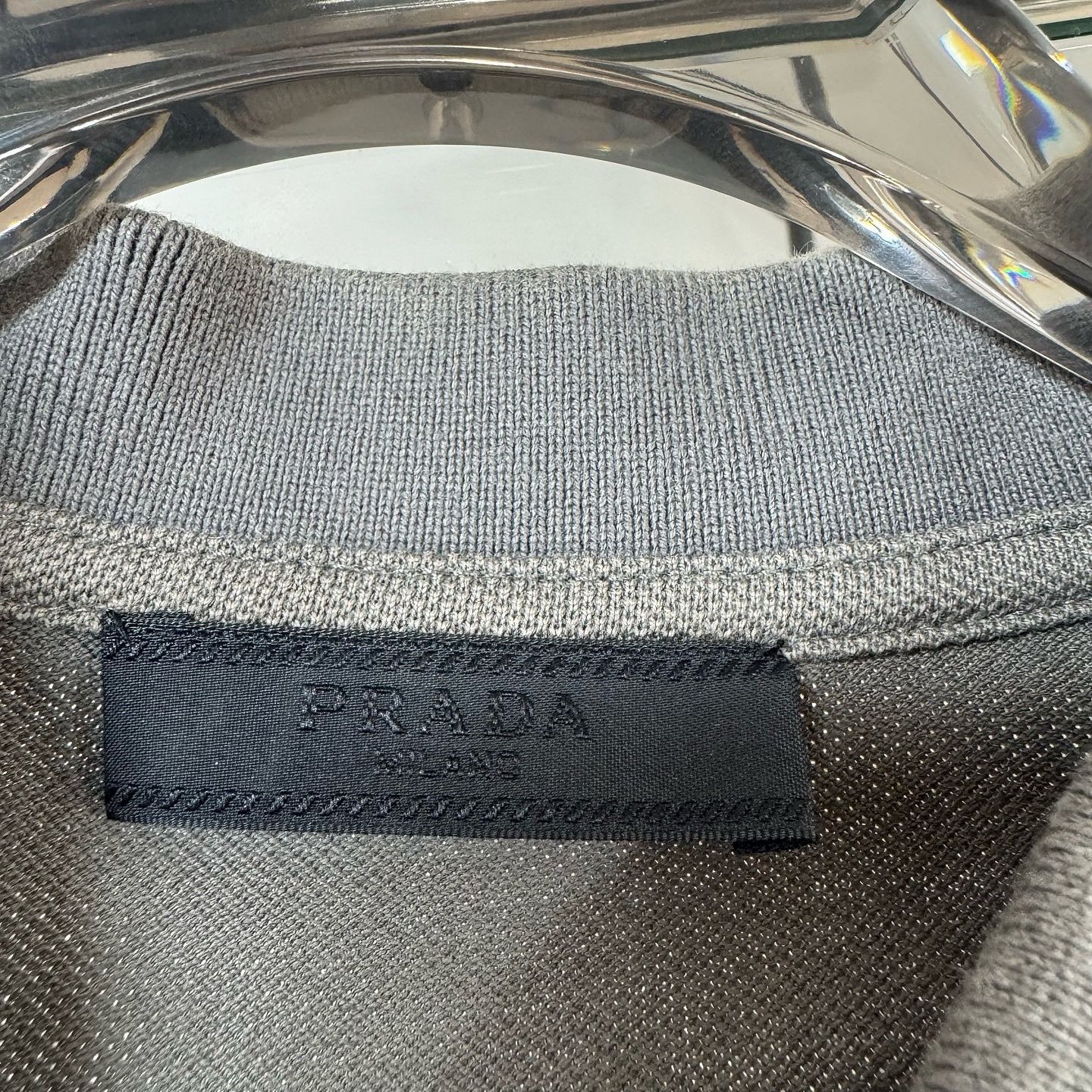 Prada Prada Logo Patch Polo Shirt Size M Size US M / EU 48-50 / 2 - 3 Thumbnail
