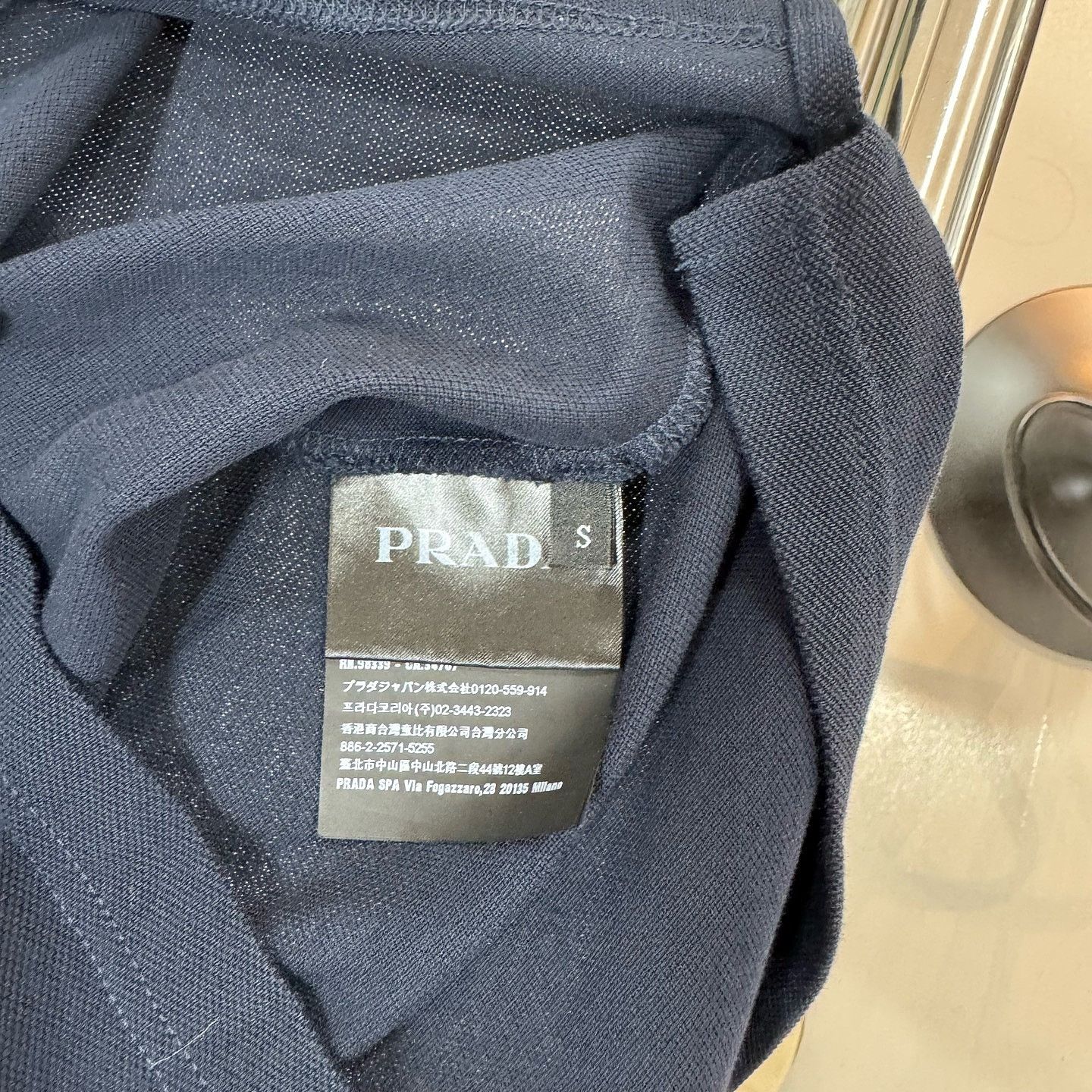 Prada Prada Lion Logo Polo Shirt Size S Size US S / EU 44-46 / 1 - 4 Thumbnail