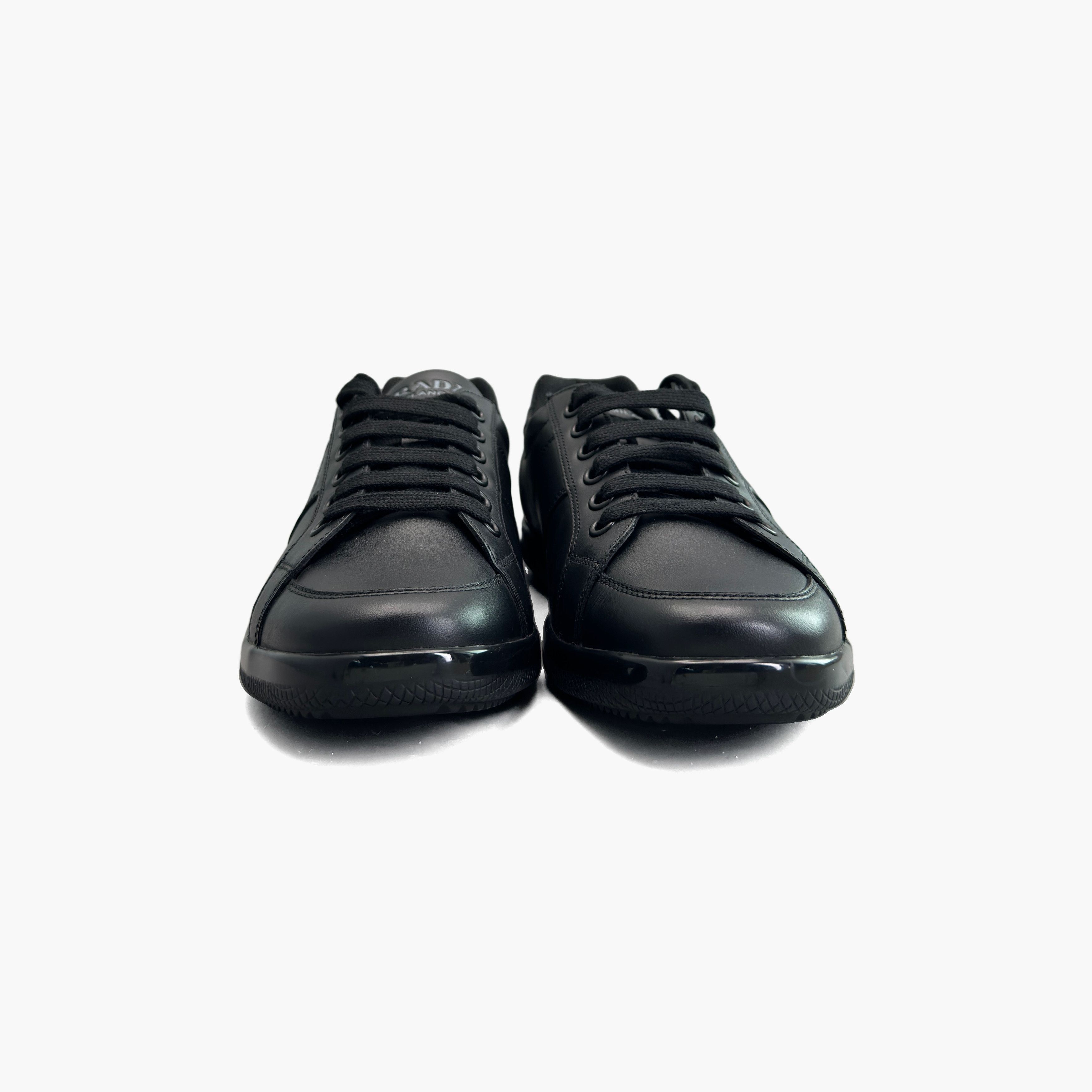 Prada Prada Logo Leather Low-Top Sneakers Size 9 Size US 9 / EU 42 - 5 Thumbnail