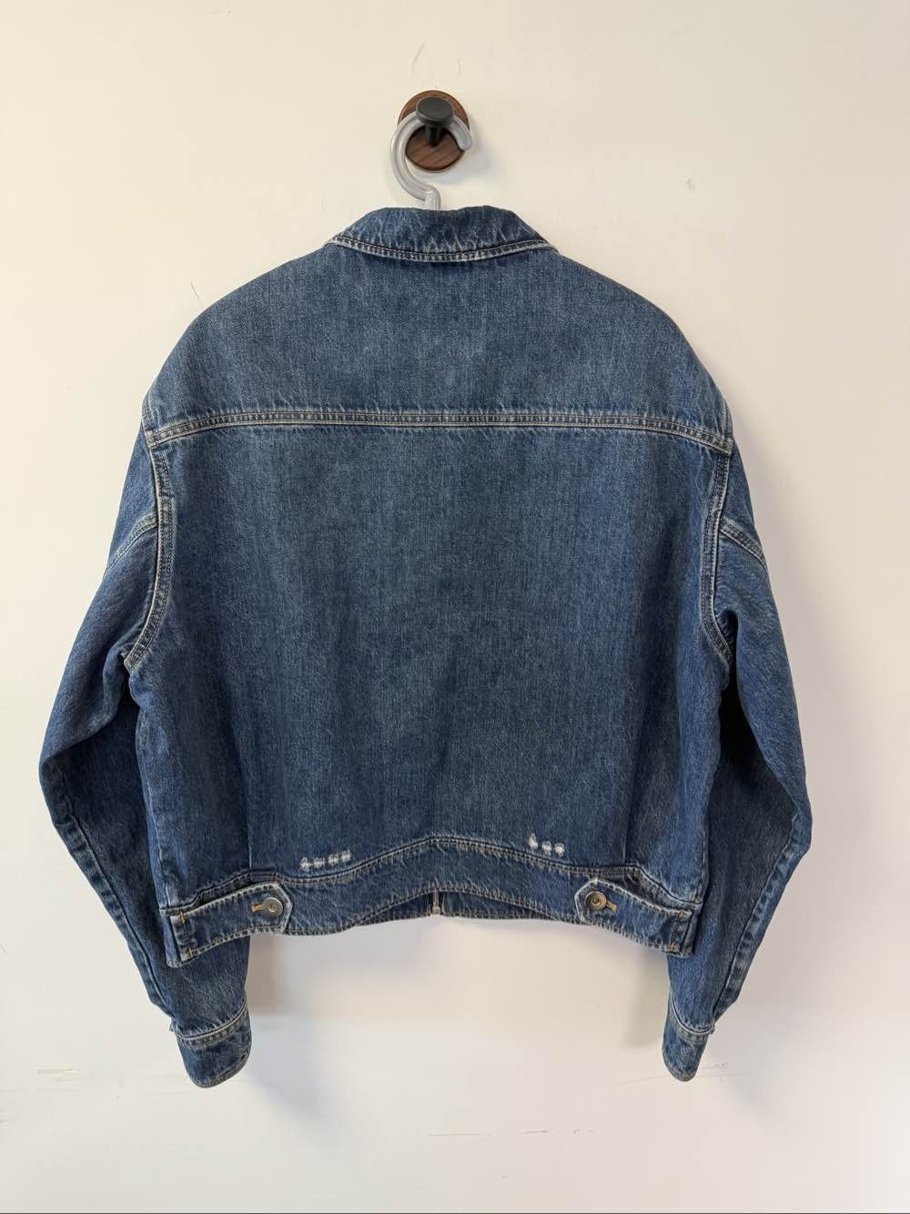 Prada Prada Metal Logo Denim Jacket Size L Size US L / EU 52-54 / 3 - 2 Thumbnail