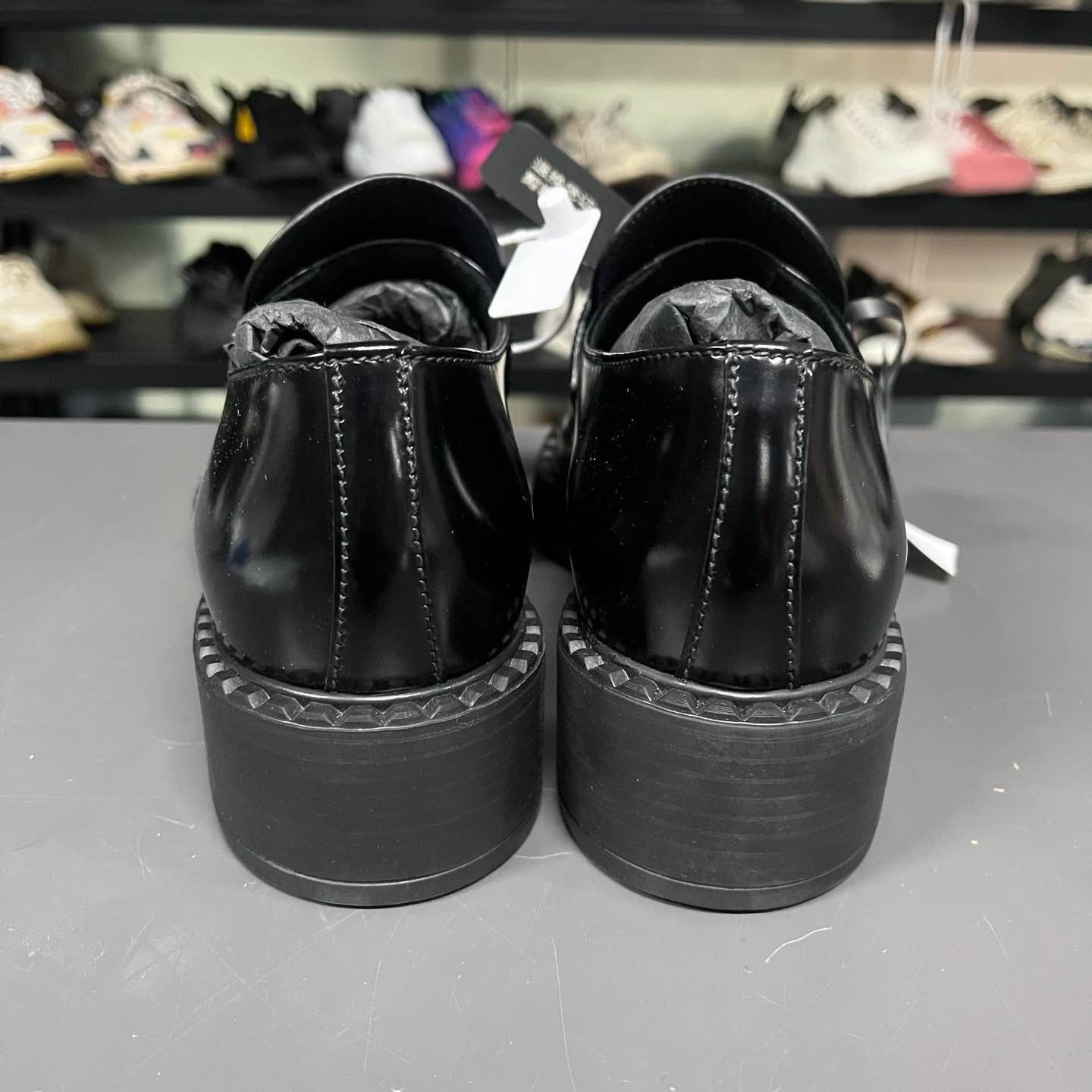 Prada Prada Leather Platform Loafers Size 39 Size US 9 / IT 39 - 3 Thumbnail
