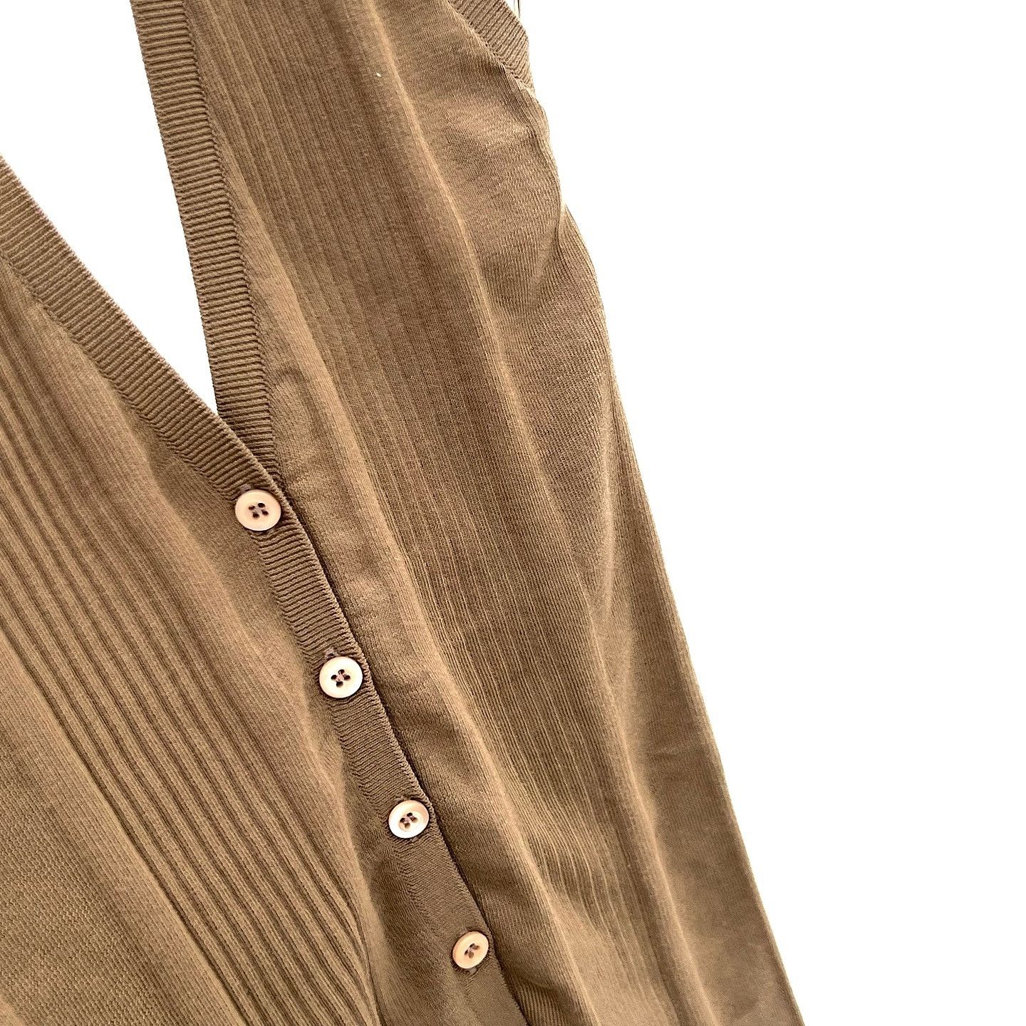 Prada Prada Ribbed Buttoned Halter Top Size 38 Size XS / US 0-2 / IT 36-38 - 8 Thumbnail