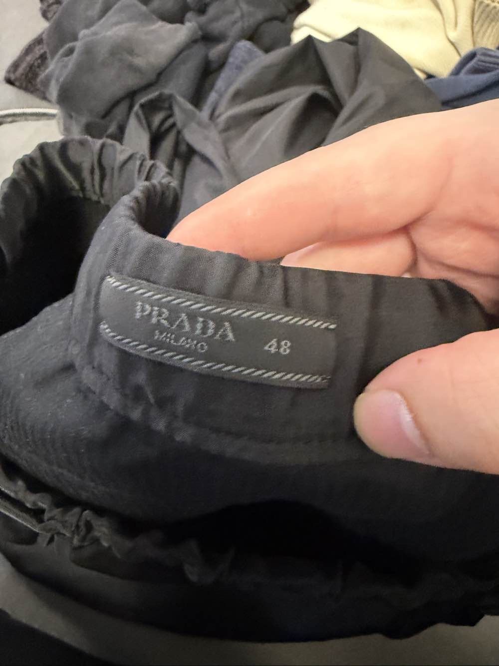 Prada Prada Nylon Jogger Pants Size 32 Size US 32 / EU 48 - 3 Thumbnail