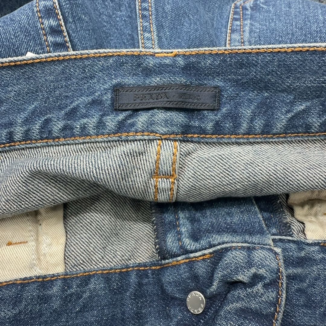 Prada Prada Blue Denim Jeans Size 31 Size US 31 - 4 Thumbnail