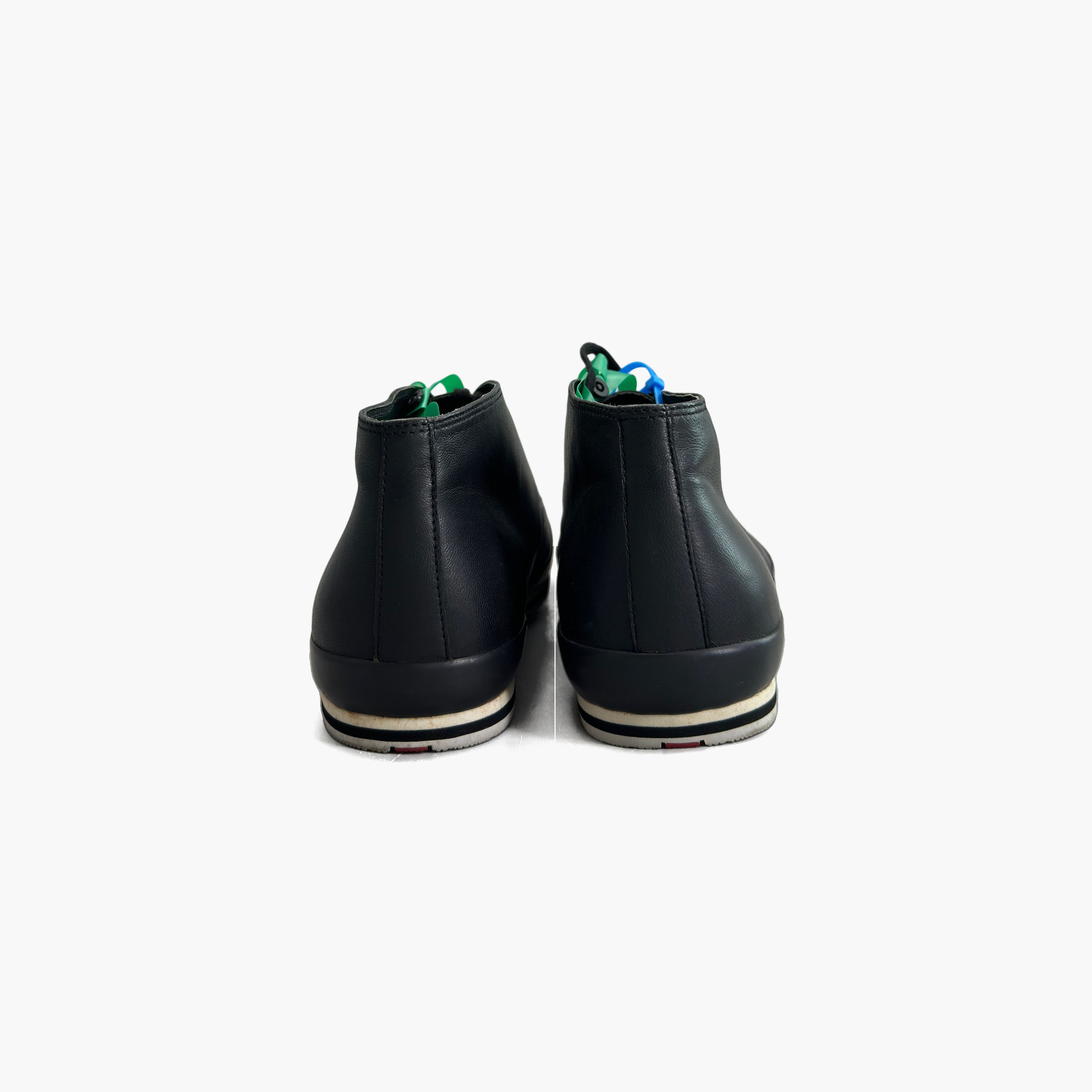 Prada Prada Black Leather Casual Shoes Size 8 Size US 8 / EU 41 - 6 Thumbnail