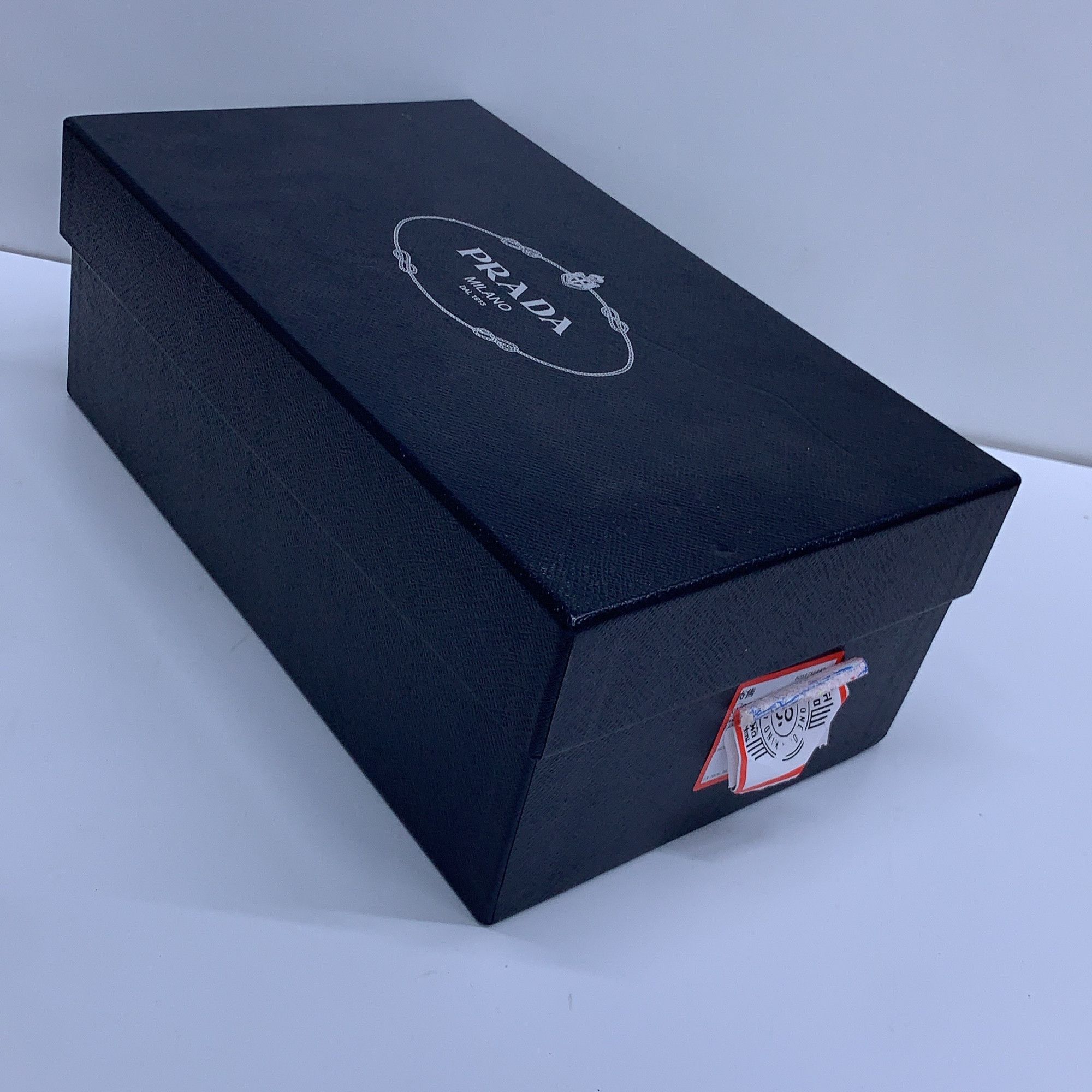 Prada PRADA Logo Leather Loafers Size 7 Size US 7 / EU 40 - 11 Thumbnail