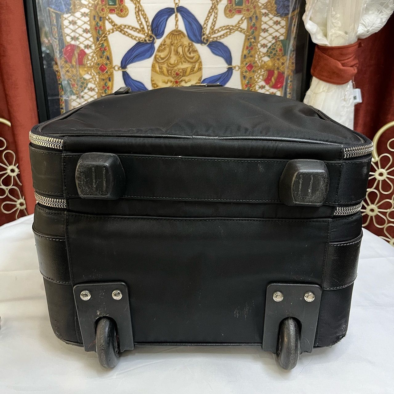 Prada Prada Nylon Rolling Suitcase Size ONE SIZE - 4 Thumbnail