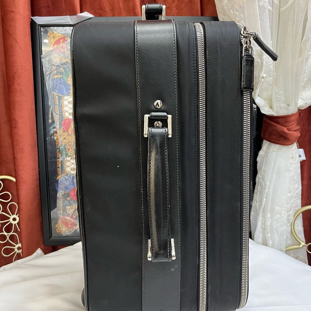 Prada Prada Nylon Rolling Suitcase Size ONE SIZE - 6 Thumbnail