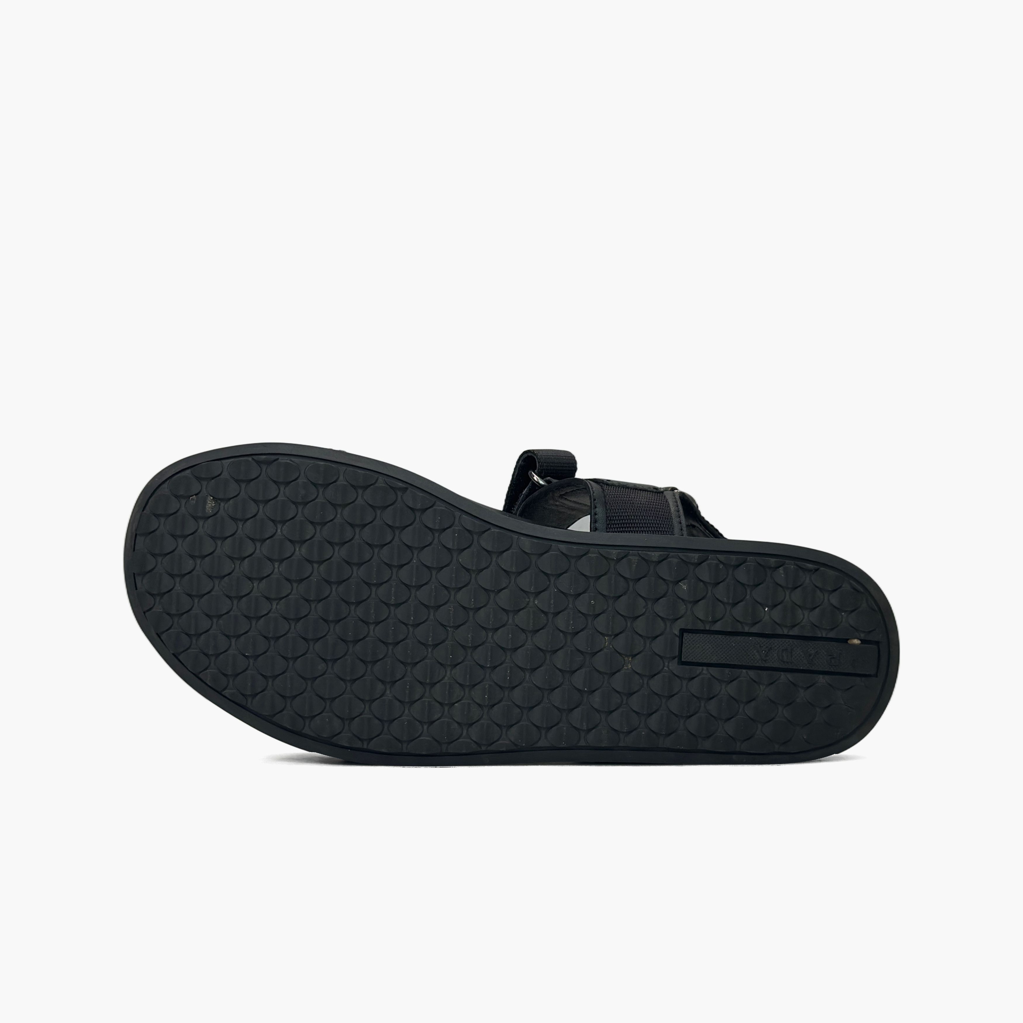 Prada Prada Black Technical Fabric Sandals Size 8 Size US 8 / EU 41 - 8 Thumbnail
