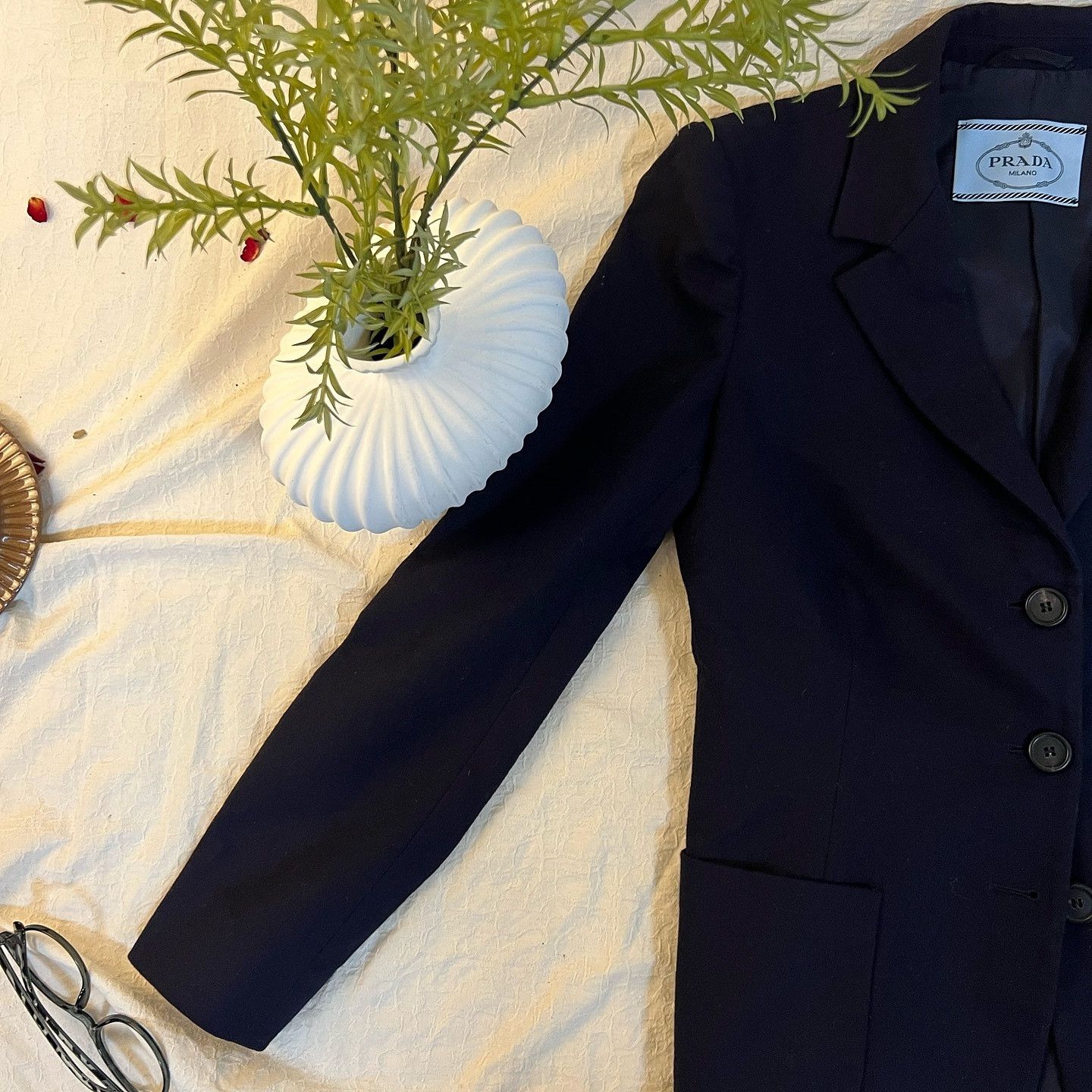 Prada Prada Three Button Blazer Size 34R Size 34R - 5 Thumbnail