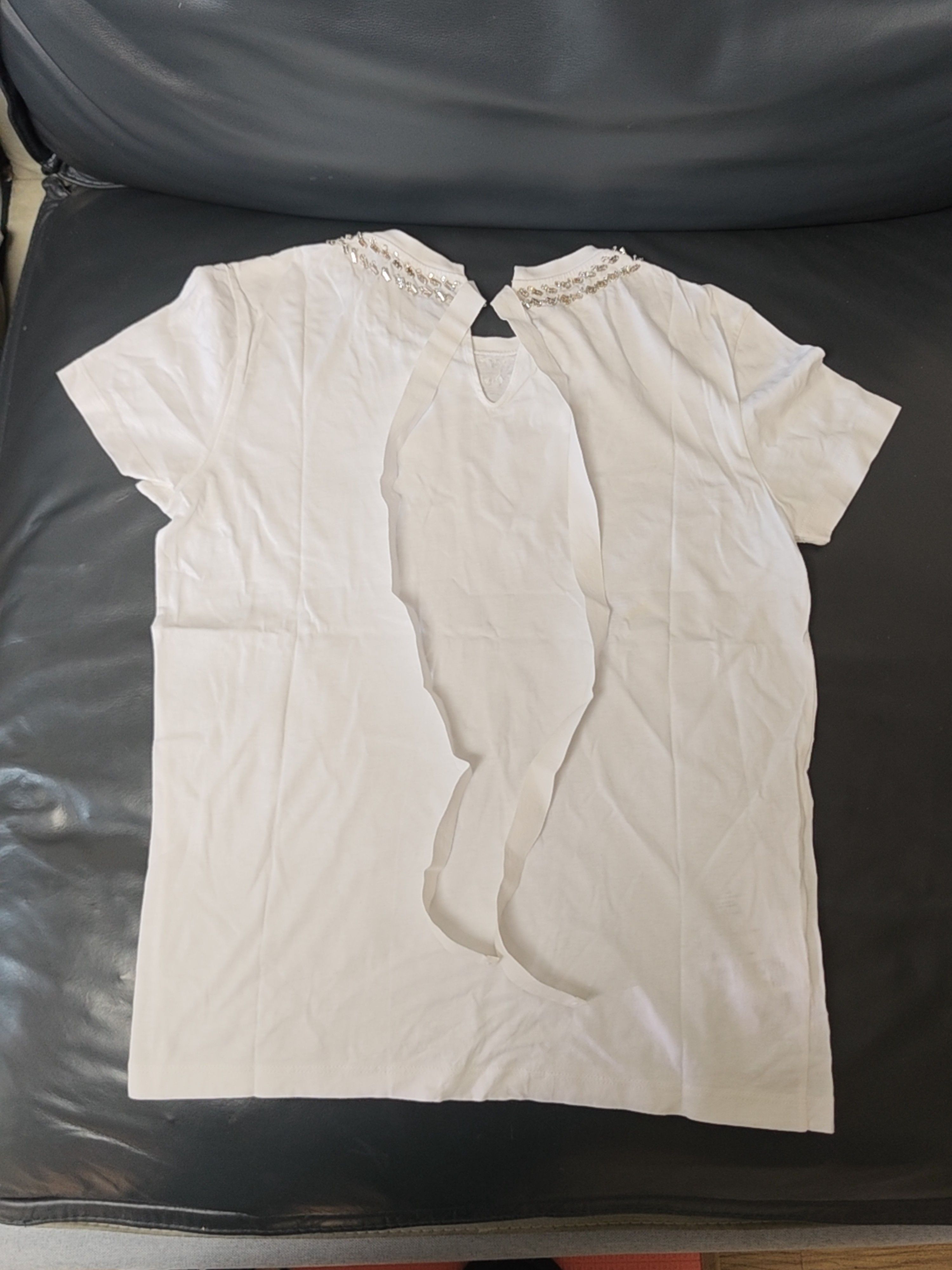 Prada Prada Crystal Embellished T-Shirt Size S Size S / US 4 / IT 40 - 2 Thumbnail