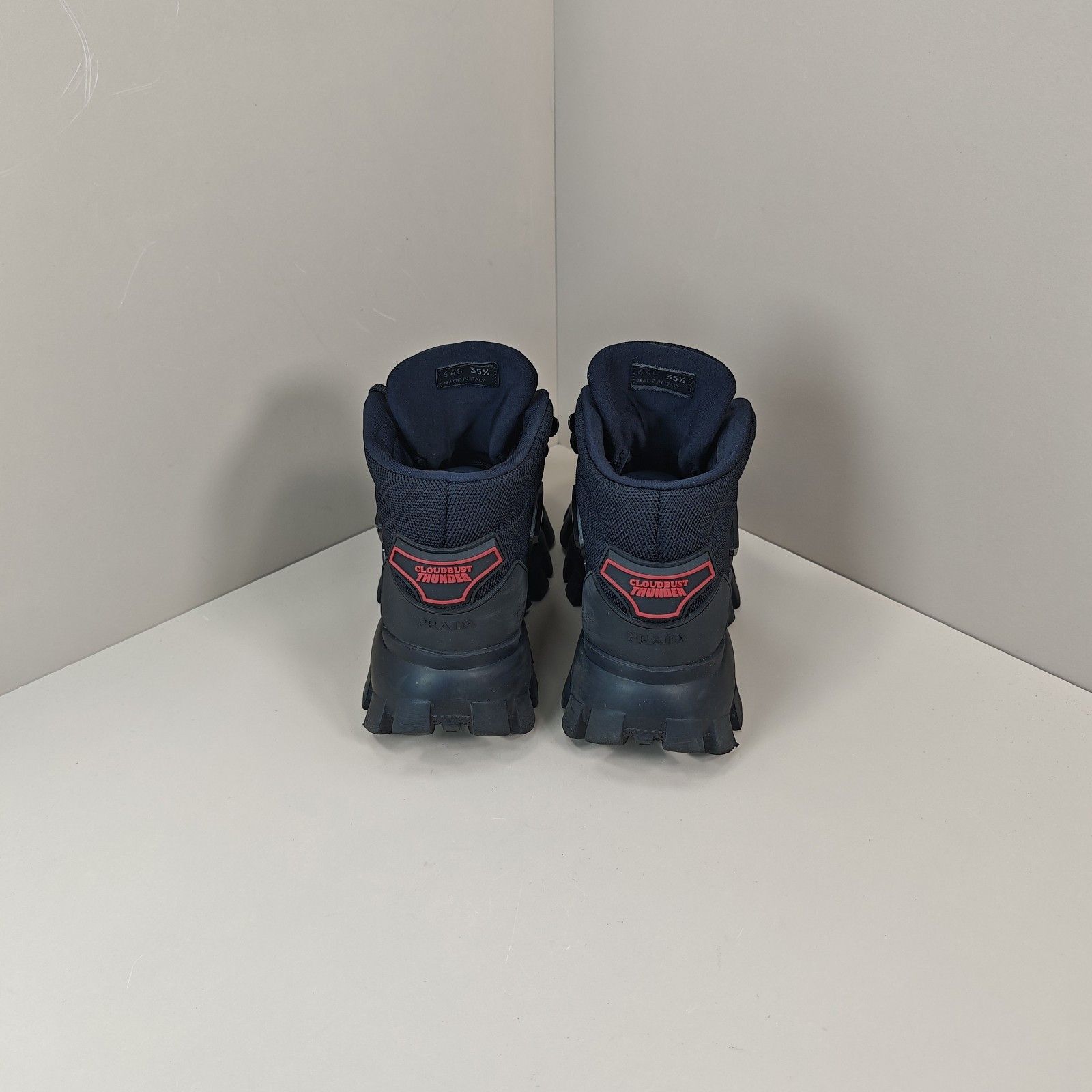 Prada Prada Cloudbust Thunder Hi-Top Sneakers Size 35.5 Size US 5.5 / IT 35.5 - 3 Thumbnail