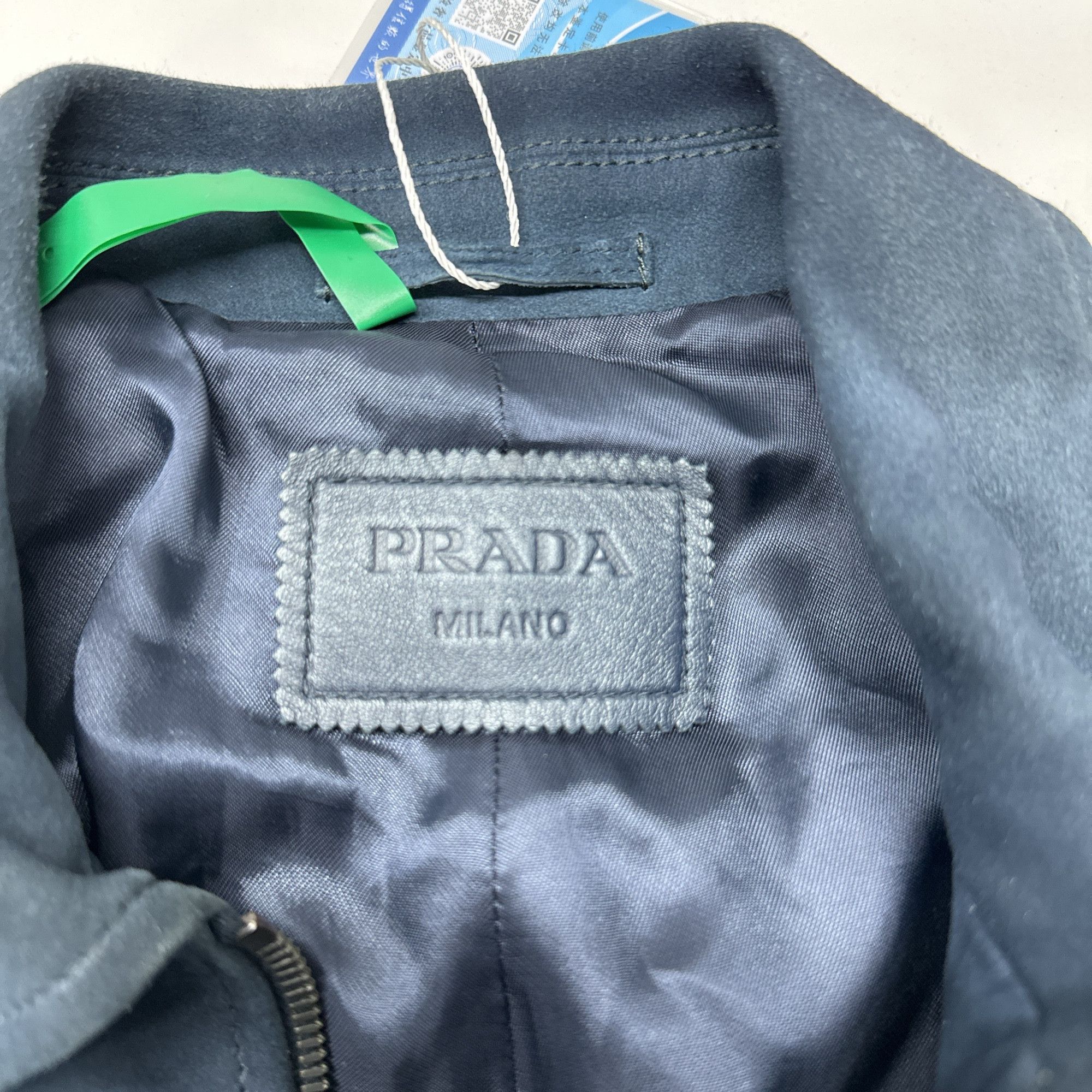 Prada Prada Suede Bomber Jacket Size M Size US M / EU 48-50 / 2 - 3 Thumbnail