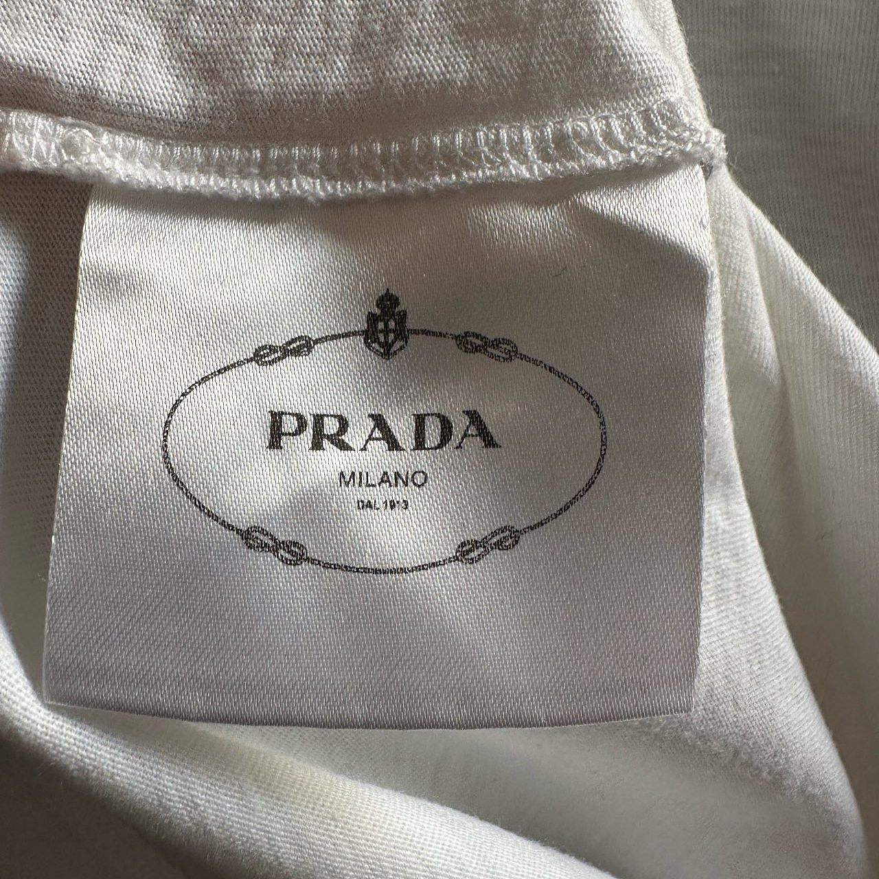 Prada Prada White Tank Top Size L Size L / US 10 / IT 46 - 4 Thumbnail