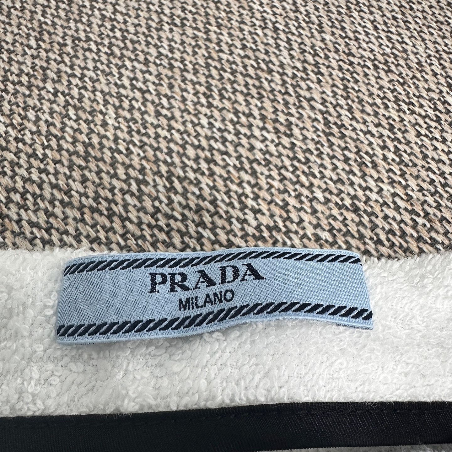 Prada Prada Logo Terry Mini Skirt Size IT 40 Size 27" / US 4 / IT 40 - 3 Thumbnail