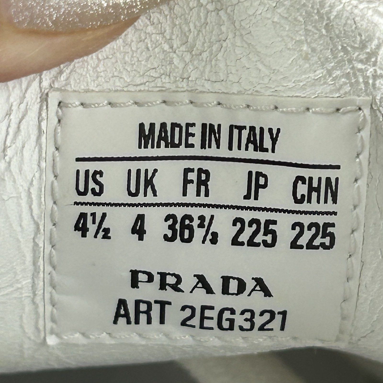 Adidas × Prada Prada x Adidas Originals Superstar Low-Top Sneakers Size 4.5 Size US 4.5 / IT 34.5 - 5 Thumbnail