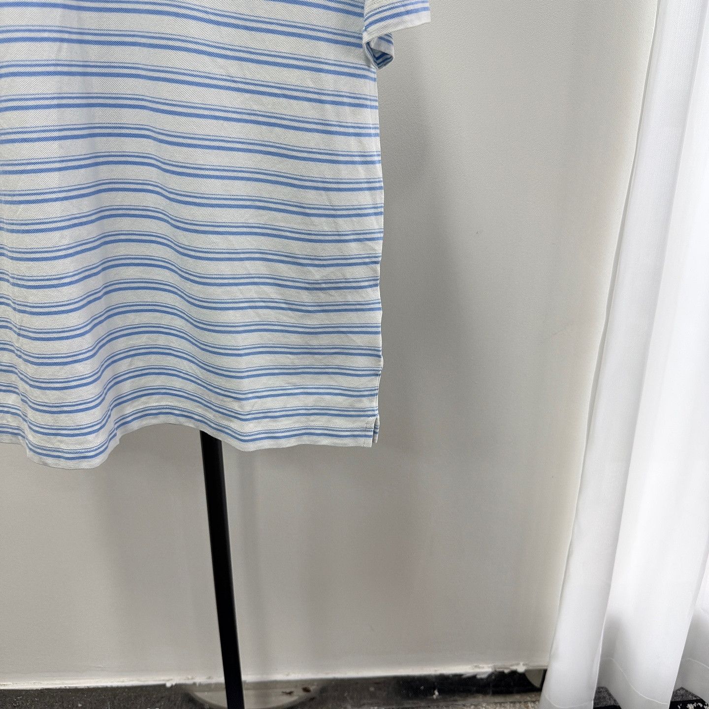 Prada Prada Striped Cotton Polo Shirt Size M Size US M / EU 48-50 / 2 - 9 Thumbnail