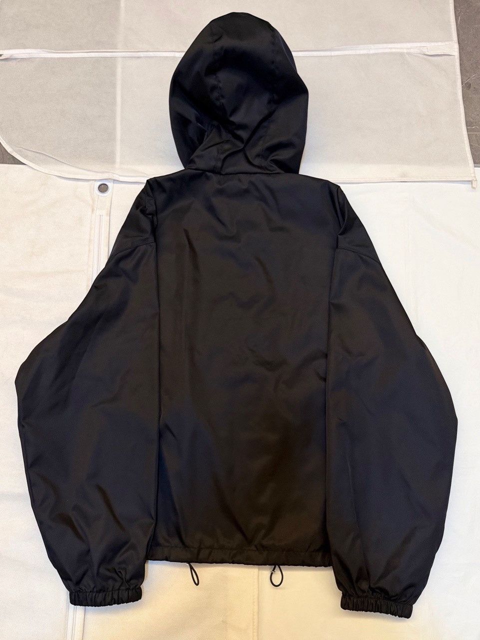 Prada Prada Logo Hooded Jacket Size L Size US L / EU 52-54 / 3 - 2 Thumbnail