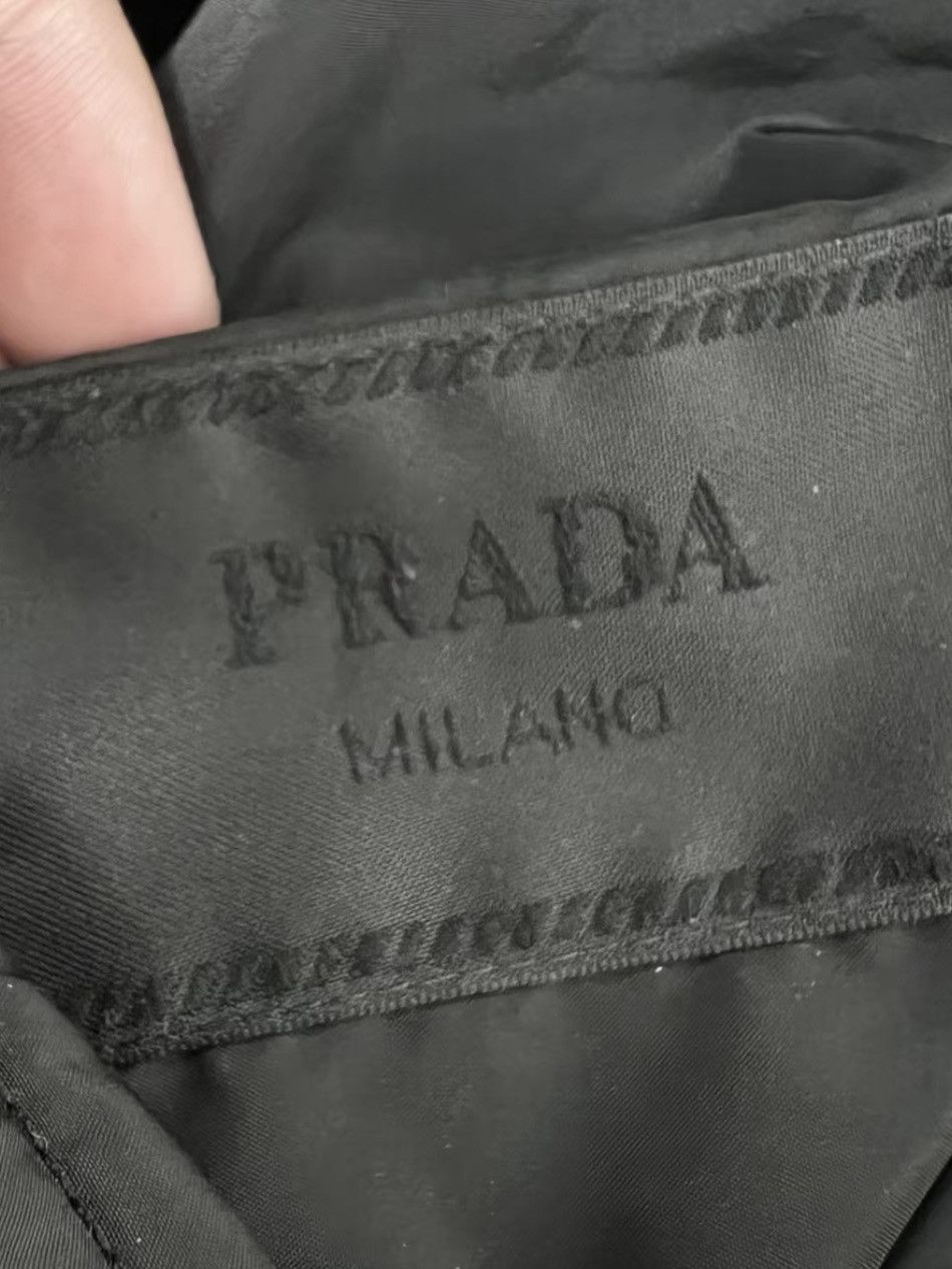 Prada Prada Logo Hooded Jacket Size L Size US L / EU 52-54 / 3 - 3 Thumbnail