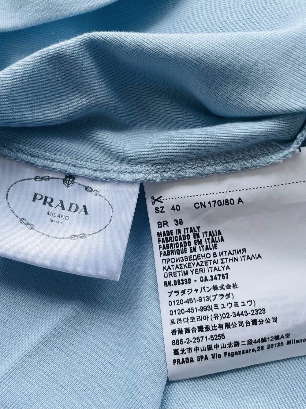 Prada Prada Triangle Logo Tank Top Size 40 Size S / US 4 / IT 40 - 4 Thumbnail