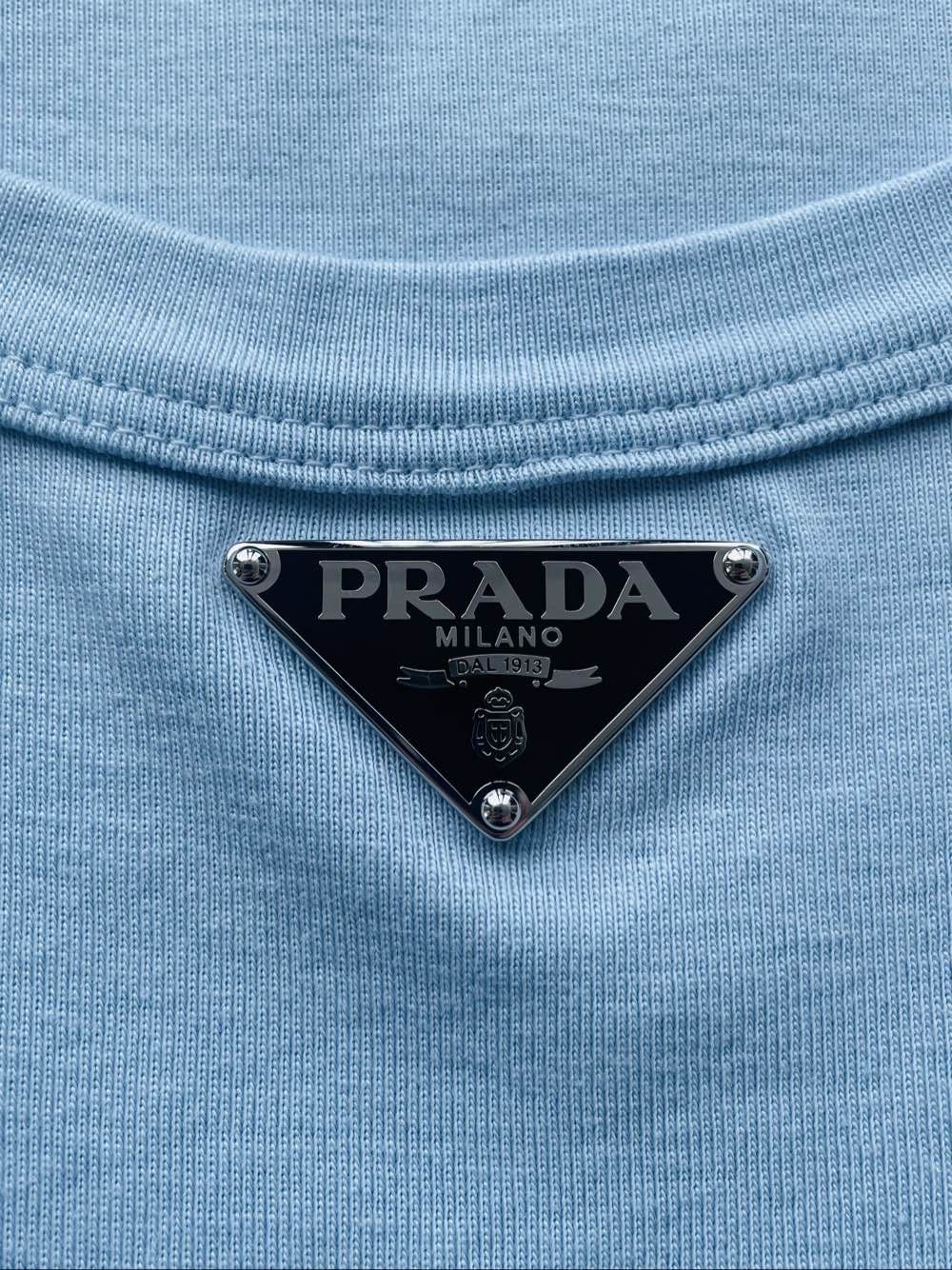 Prada Prada Triangle Logo Tank Top Size 40 Size S / US 4 / IT 40 - 6 Thumbnail