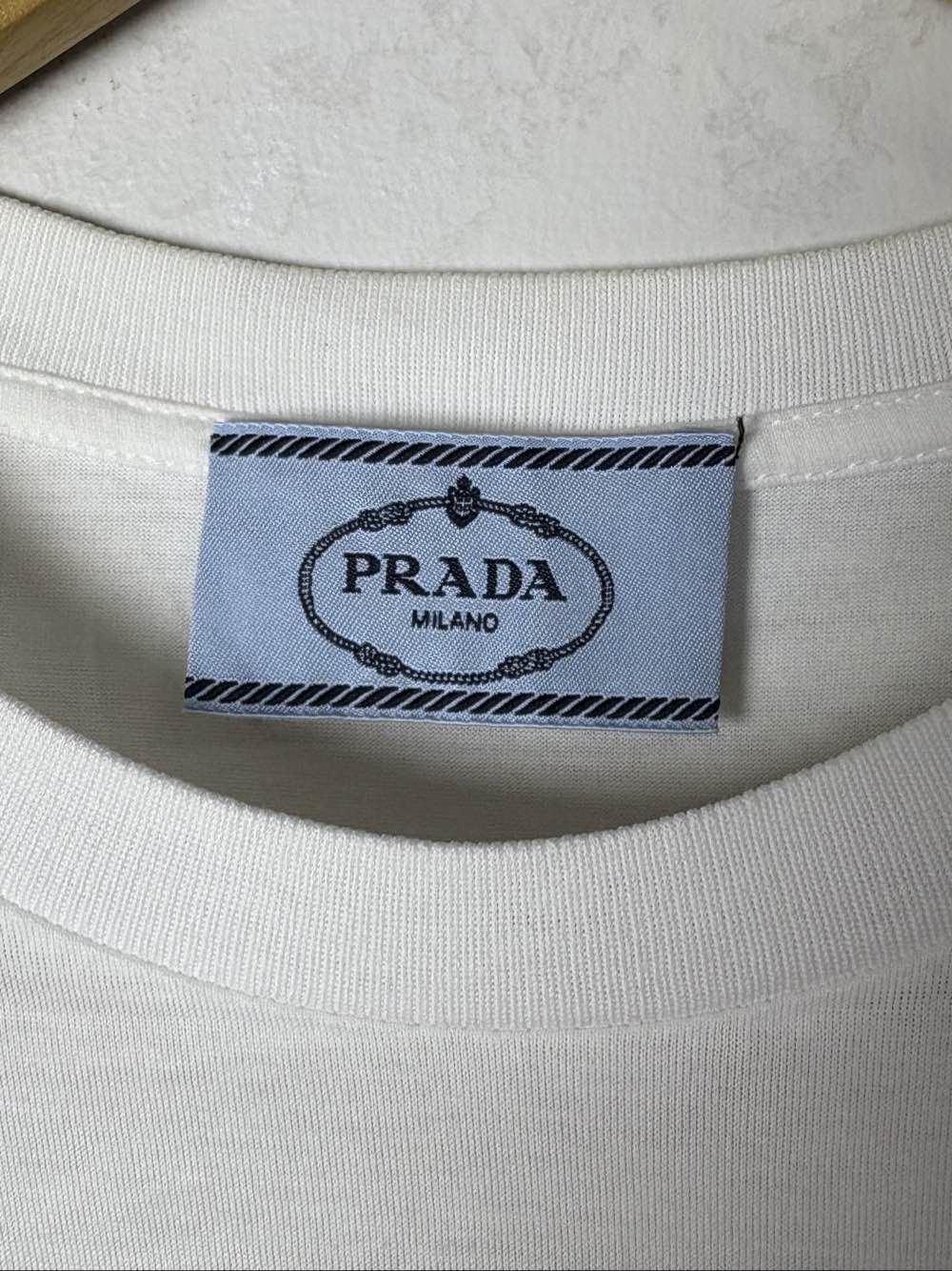 Prada Prada Triangle Logo T-Shirt Size M Size M / US 6-8 / IT 42-44 - 3 Thumbnail