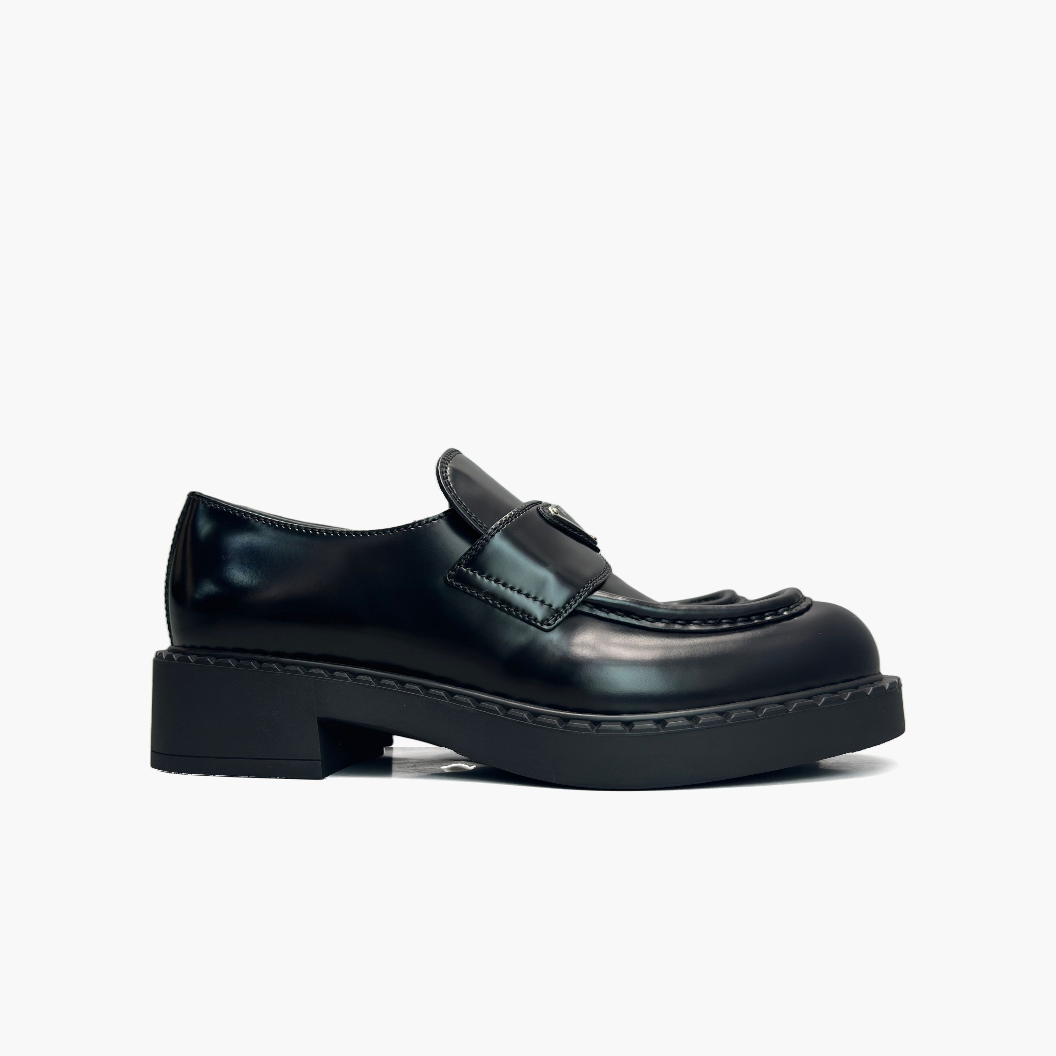 Prada Prada Logo Plaque Platform Loafers Size 38 Size US 8 / IT 38 - 4 Thumbnail
