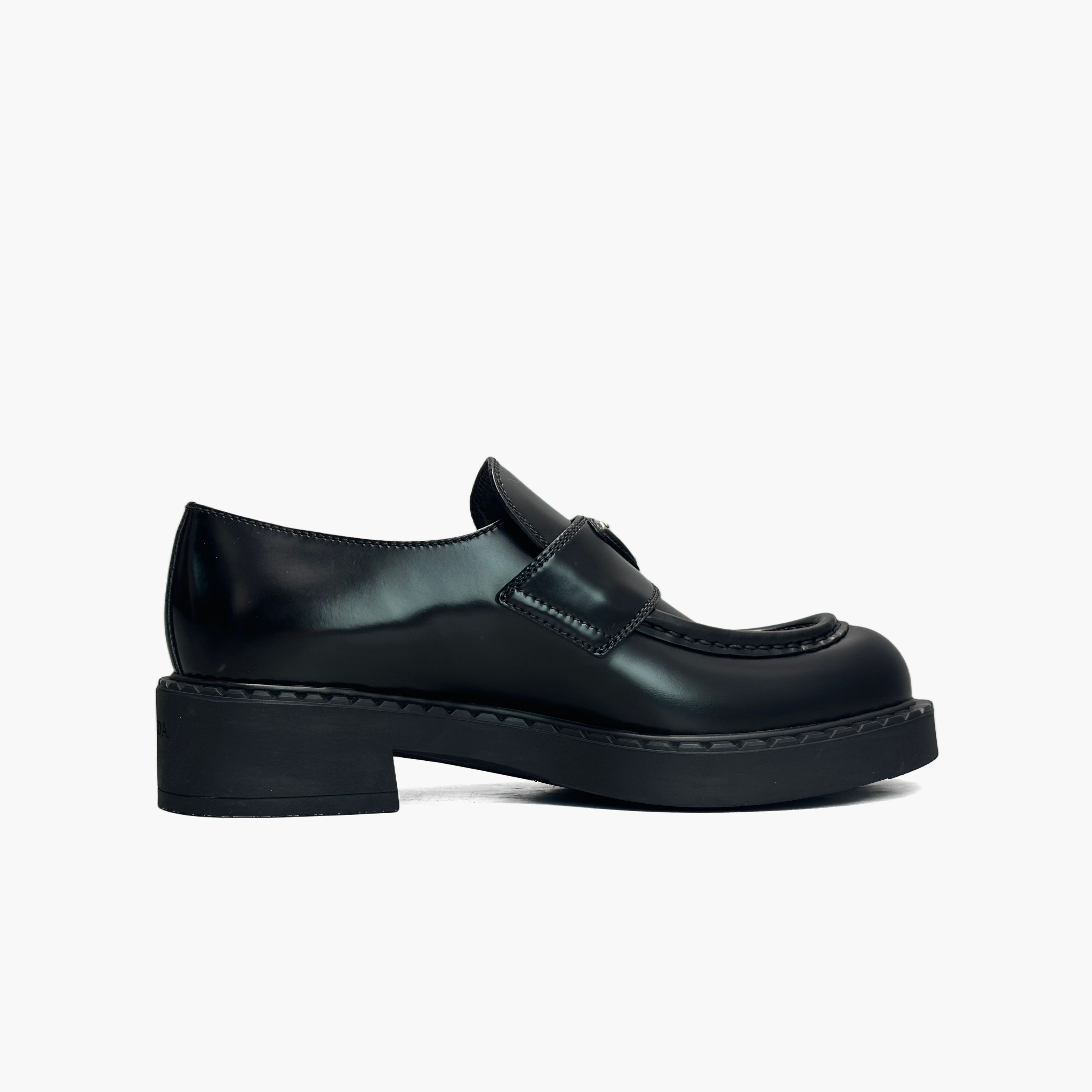 Prada Prada Logo Plaque Platform Loafers Size 38 Size US 8 / IT 38 - 2 Thumbnail