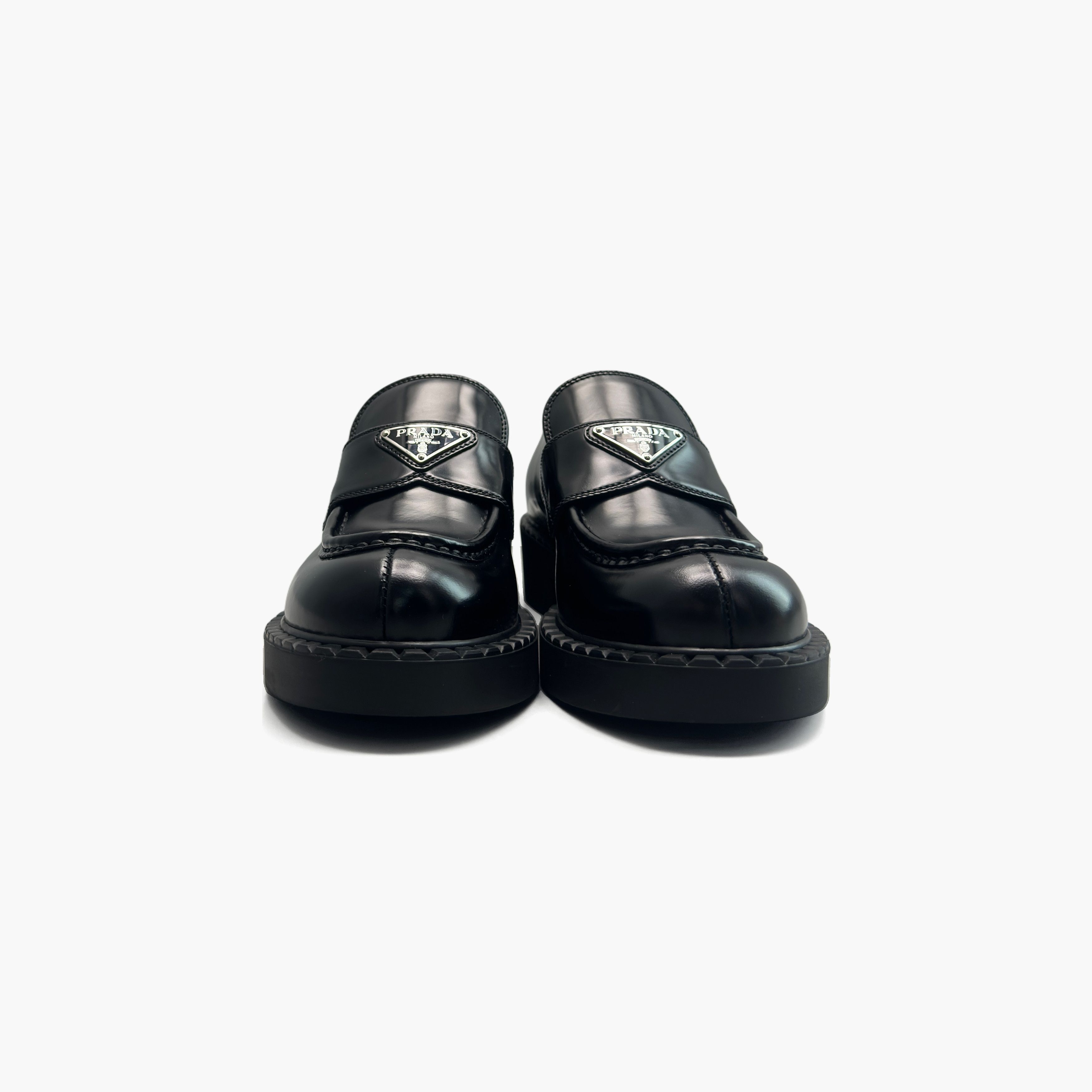 Prada Prada Logo Plaque Platform Loafers Size 38 Size US 8 / IT 38 - 5 Thumbnail